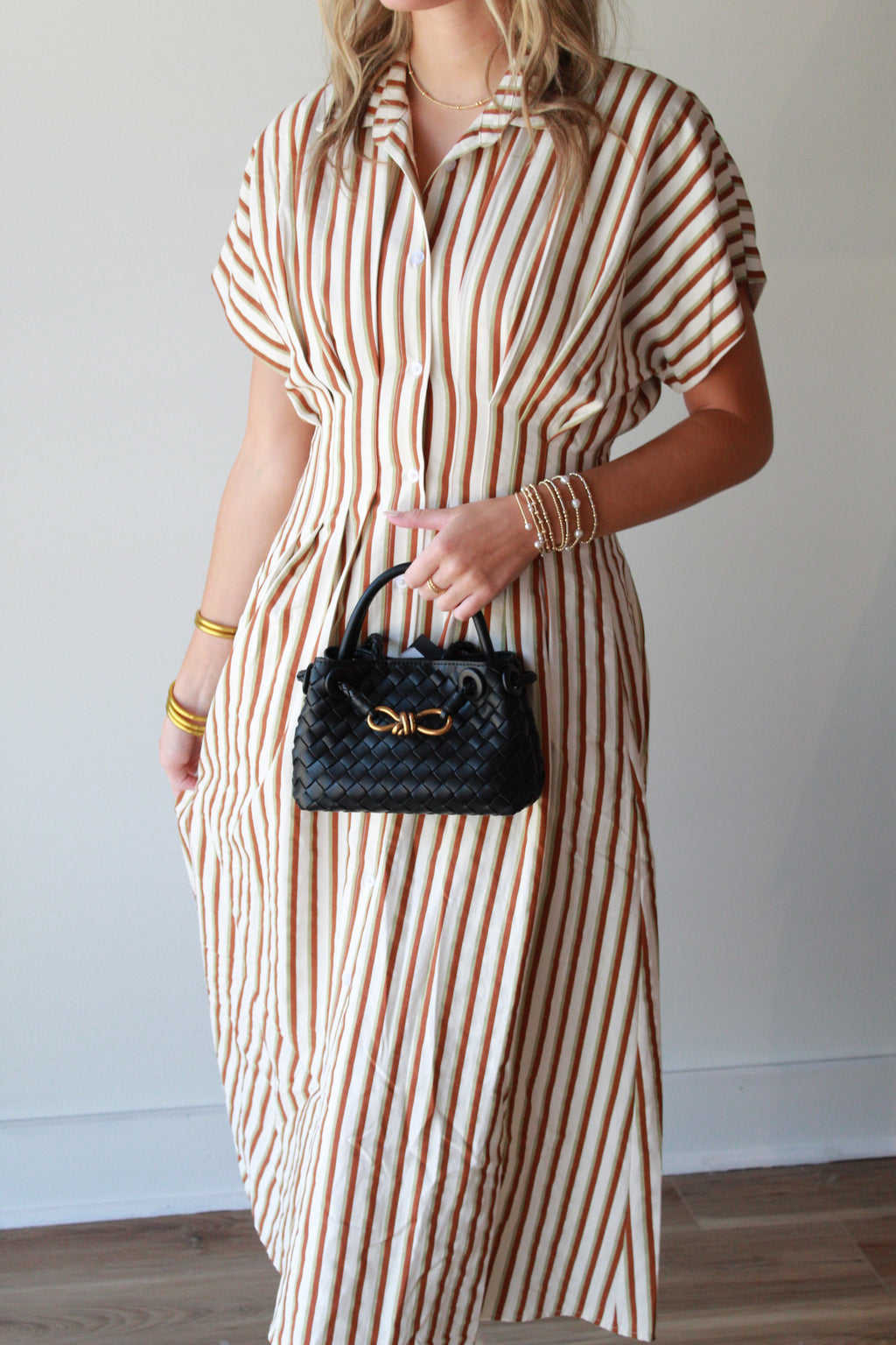 Nancy Striped Maxi Dress