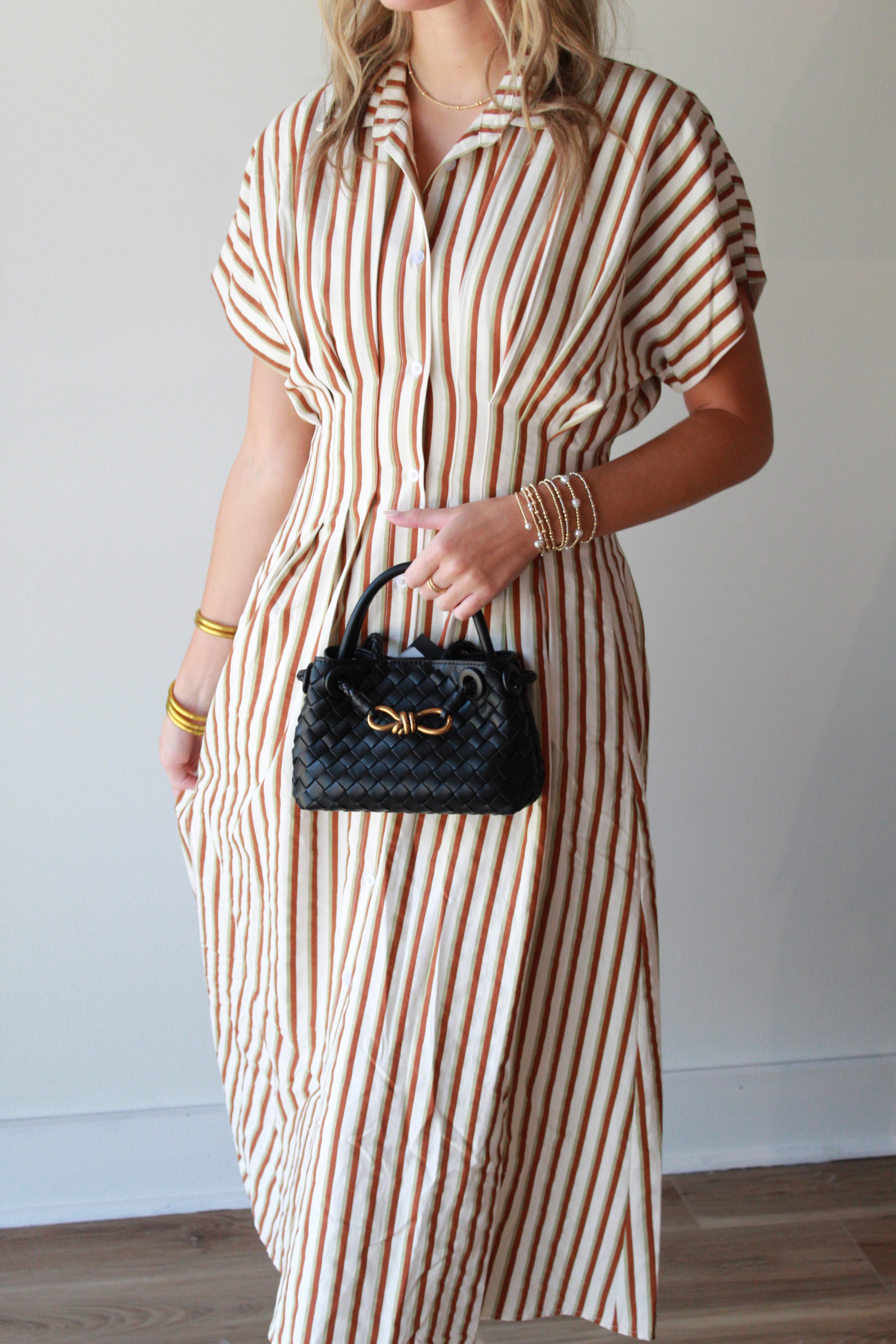 Nancy Striped Maxi Dress
