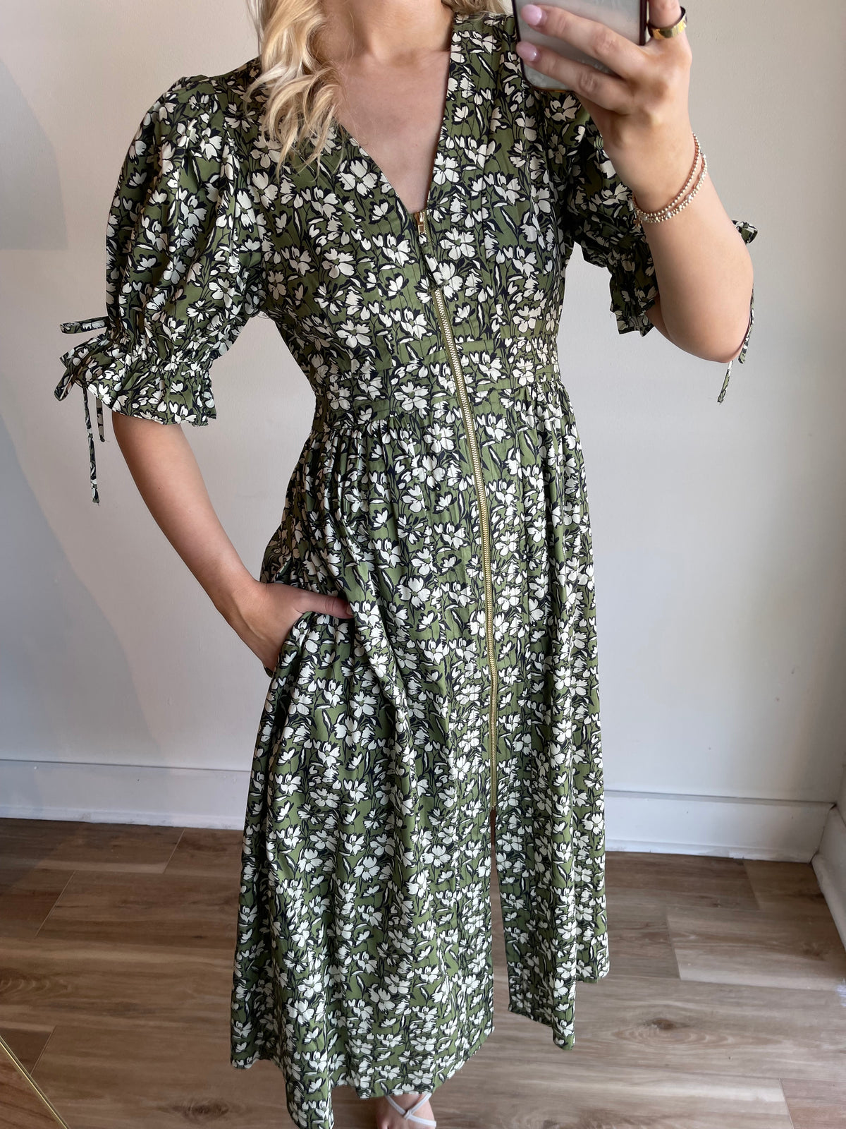 Cyrus Floral Midi Dress
