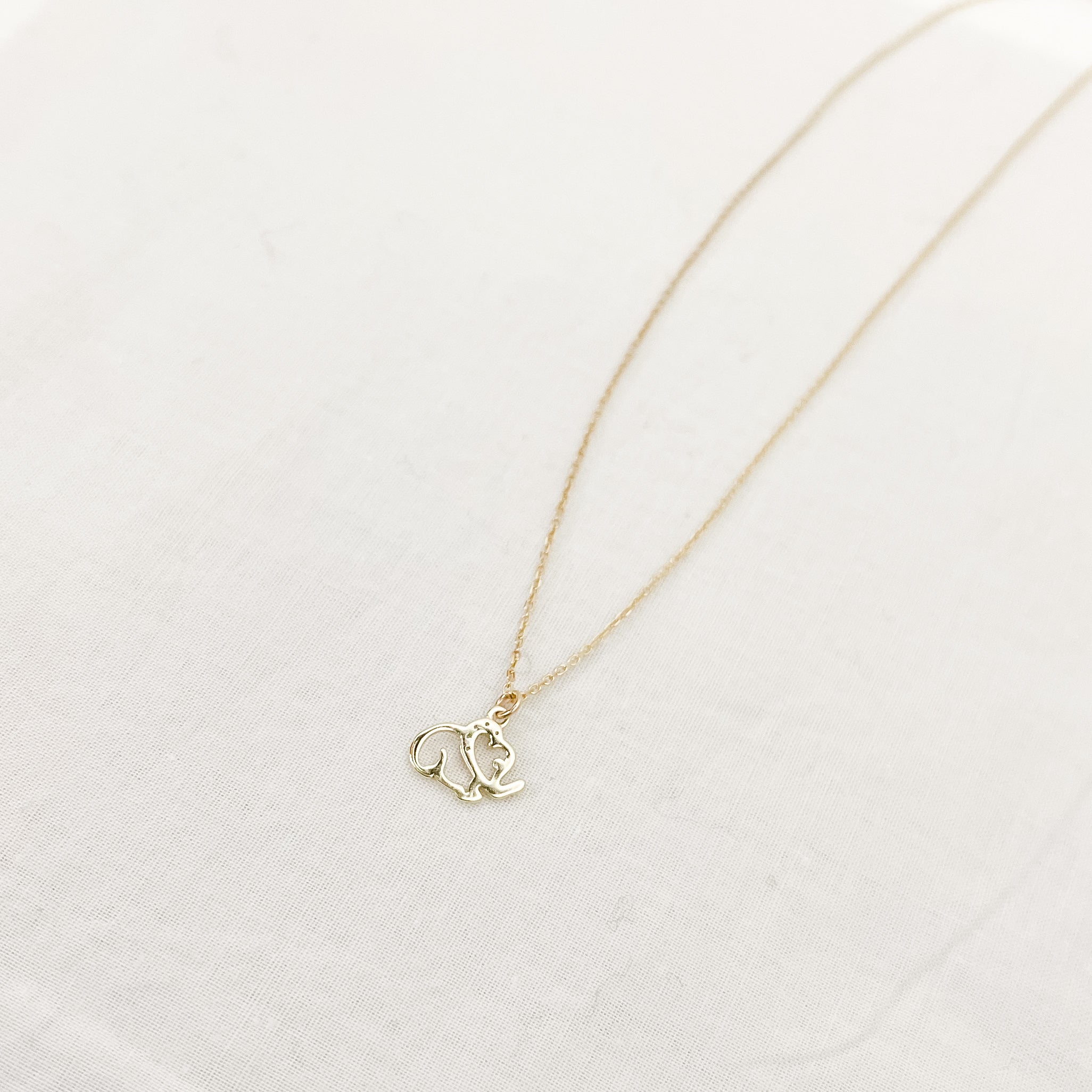 Baby Elephant Necklace