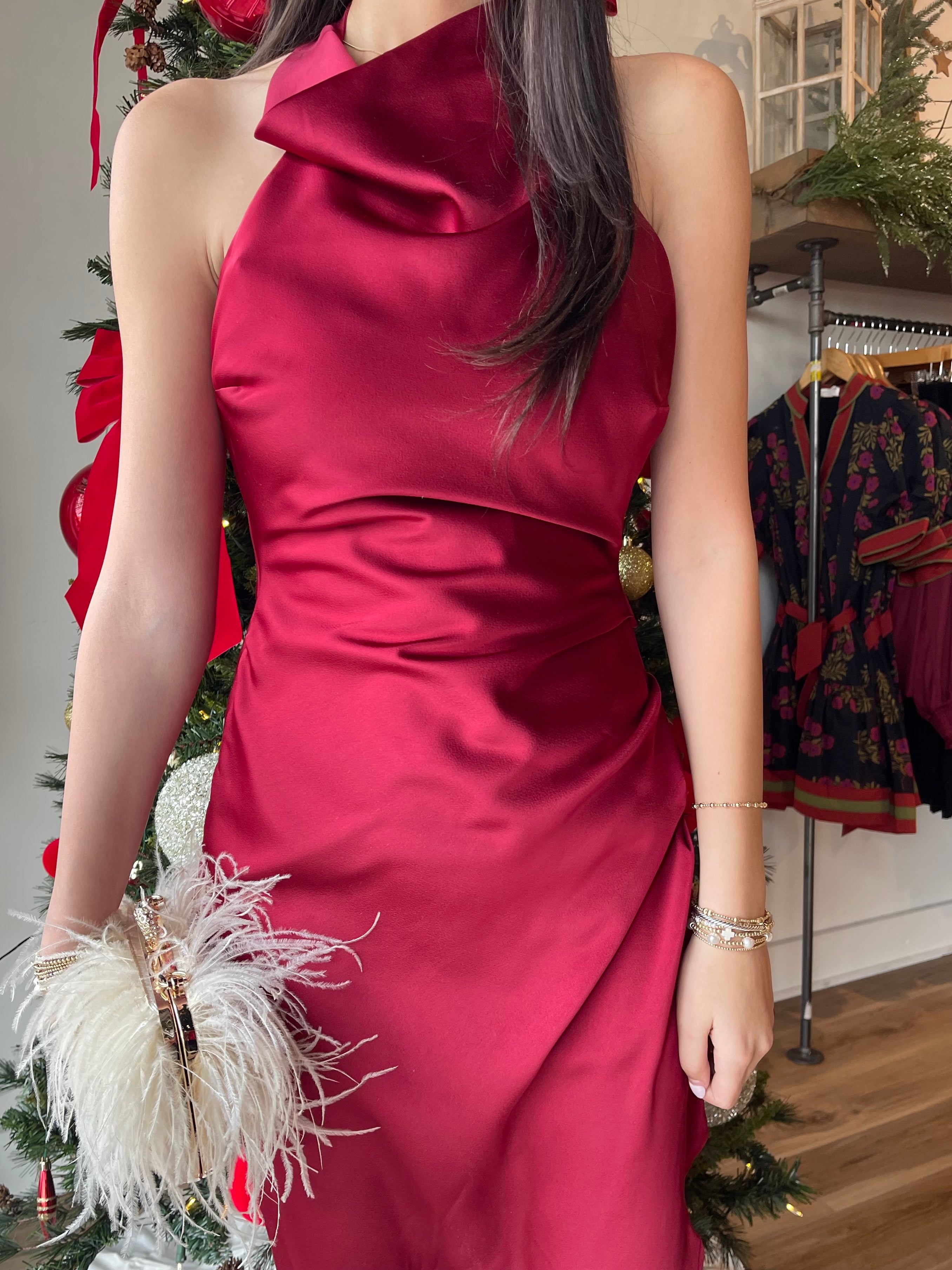 Bella Rose Maxi Dress