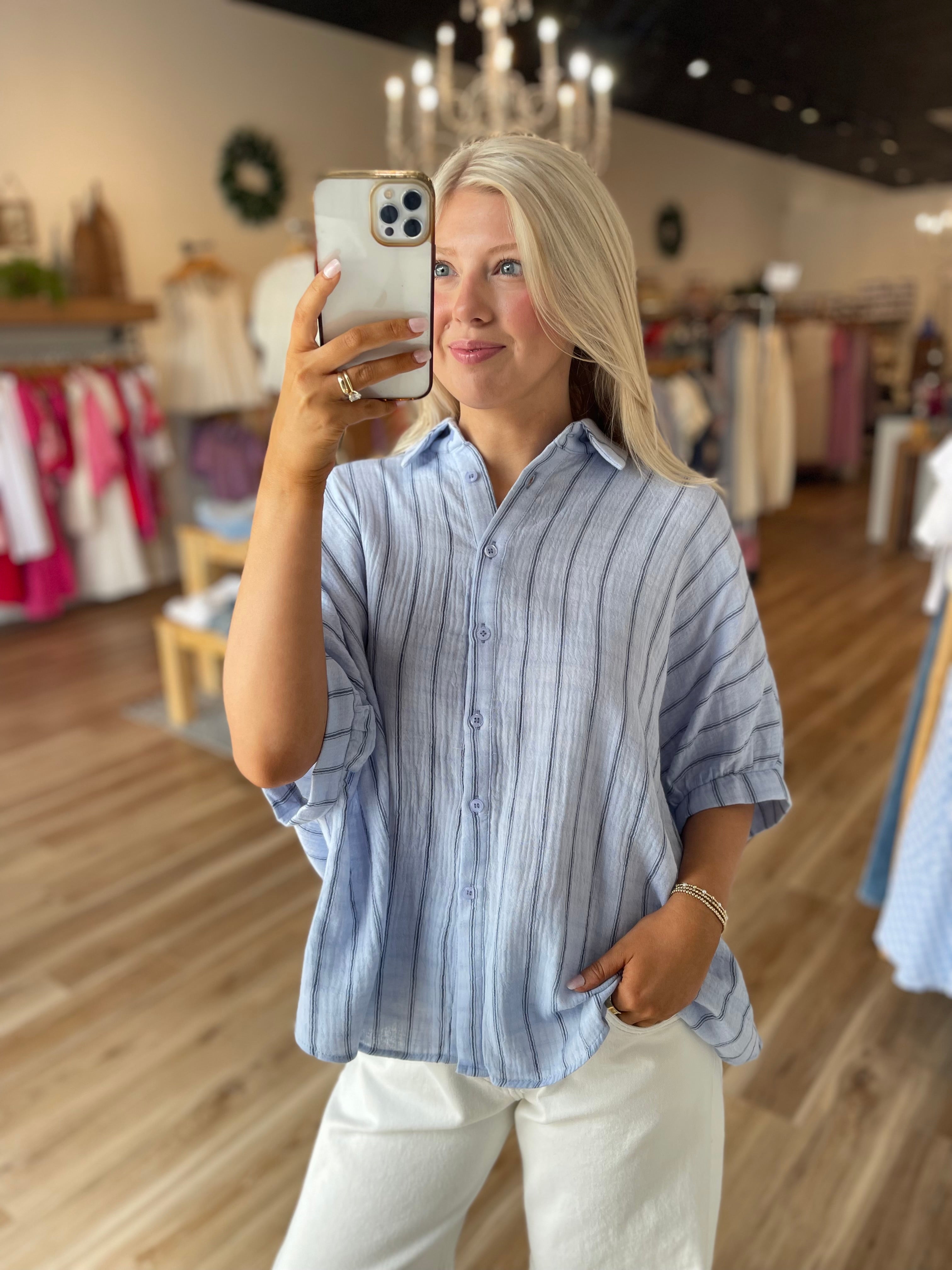 Annie Striped Blouse