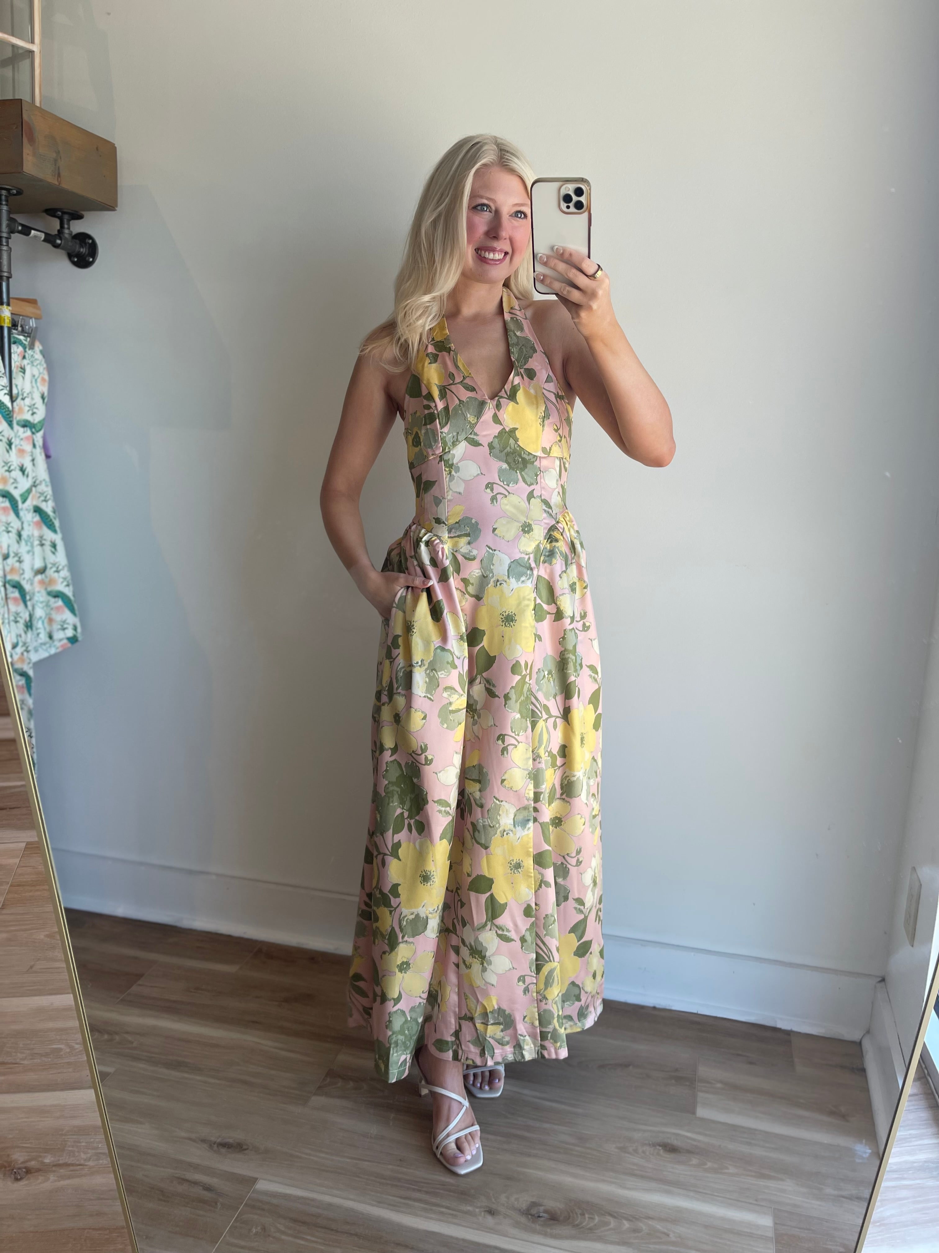 Calloway Halter Midi Dress
