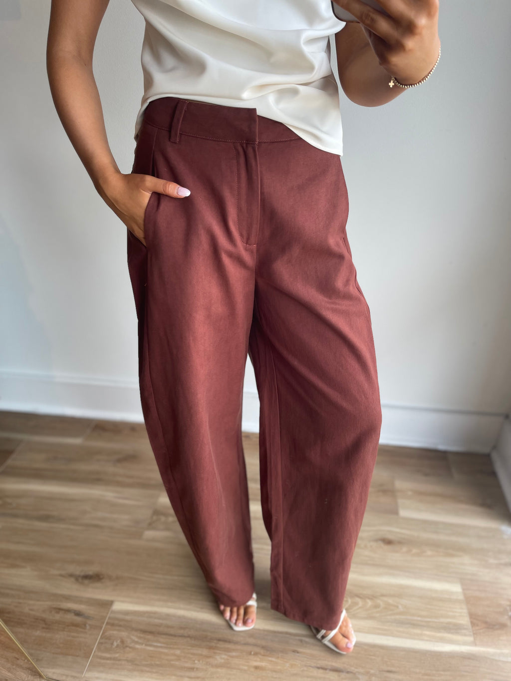 Rylee Mid Rise Wide Leg Pants