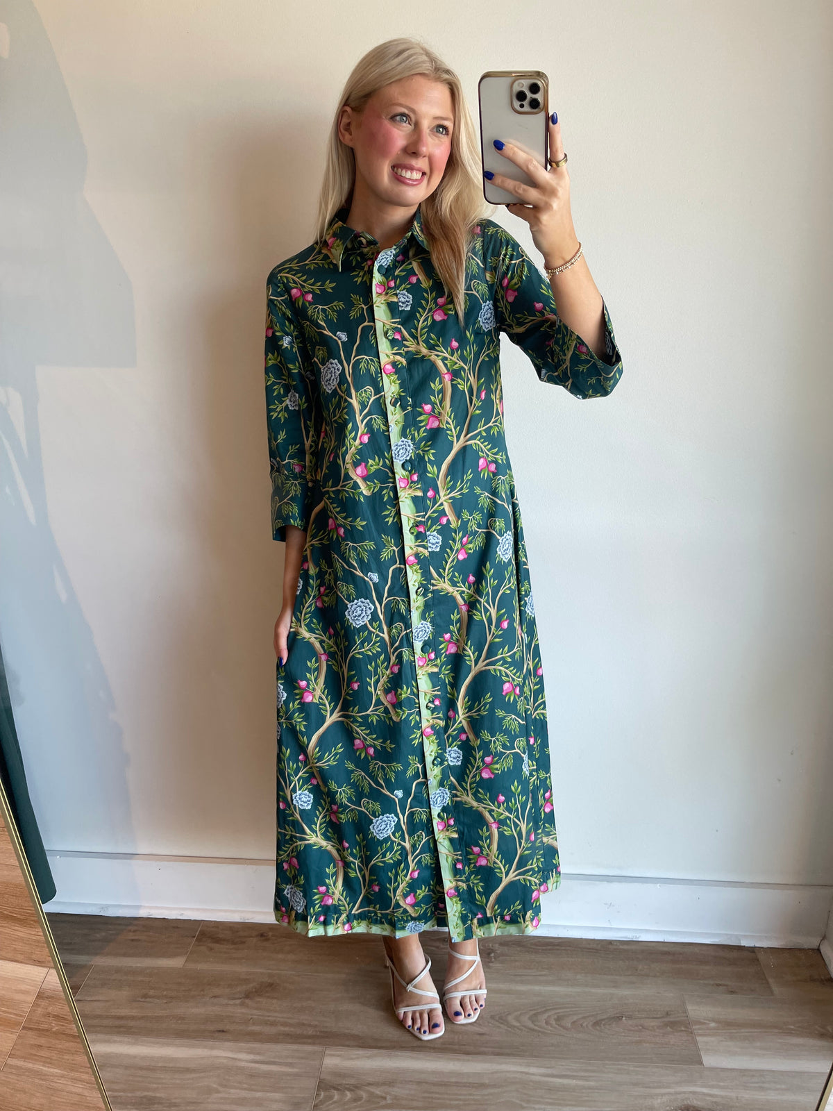 Botanical Midi Dress