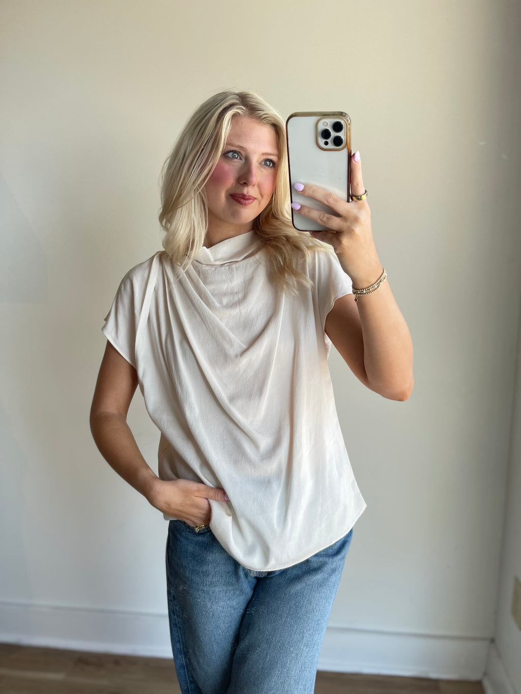Kyla Cowl Neck Top