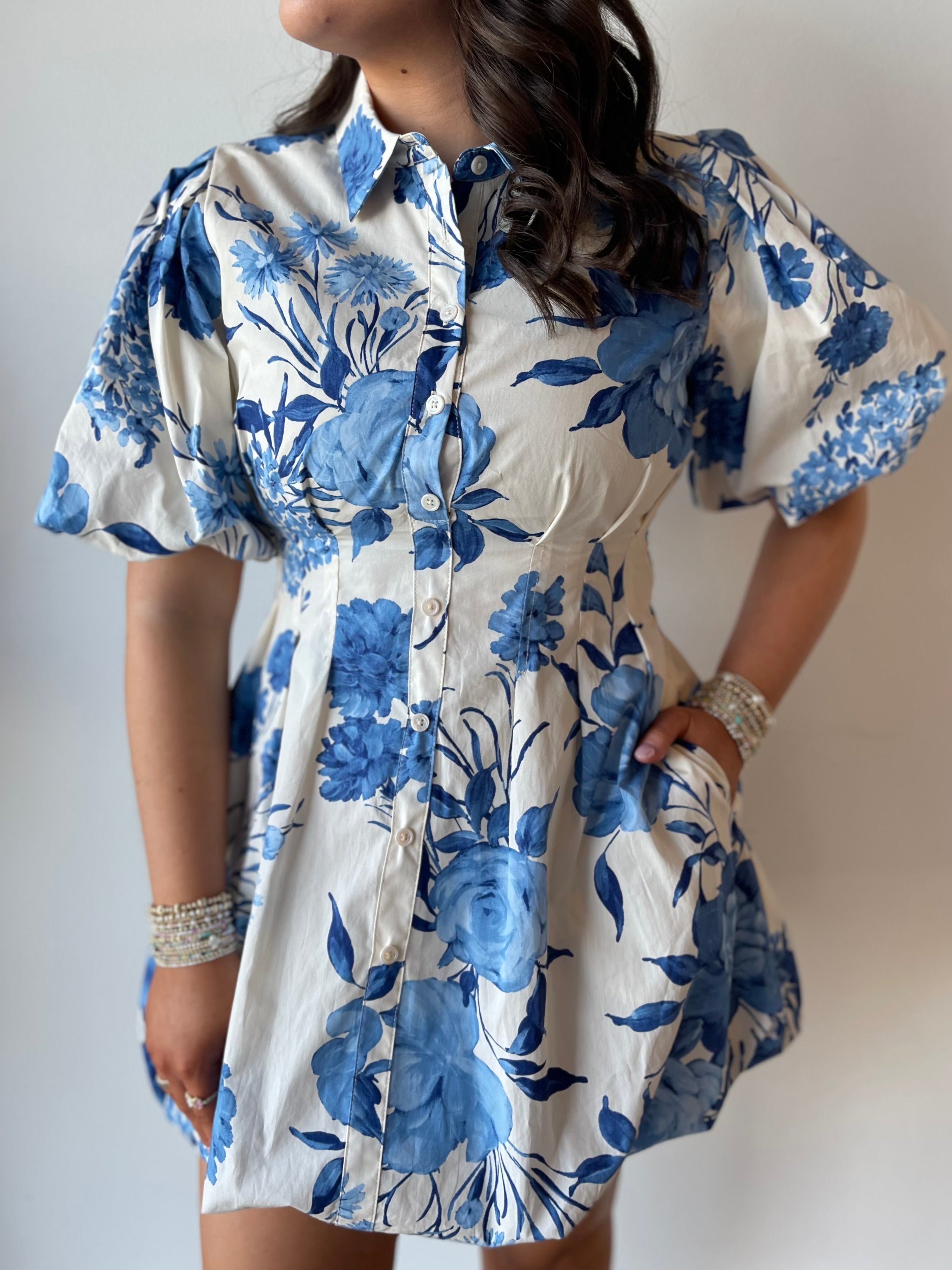 Tess Floral Bubble Dress