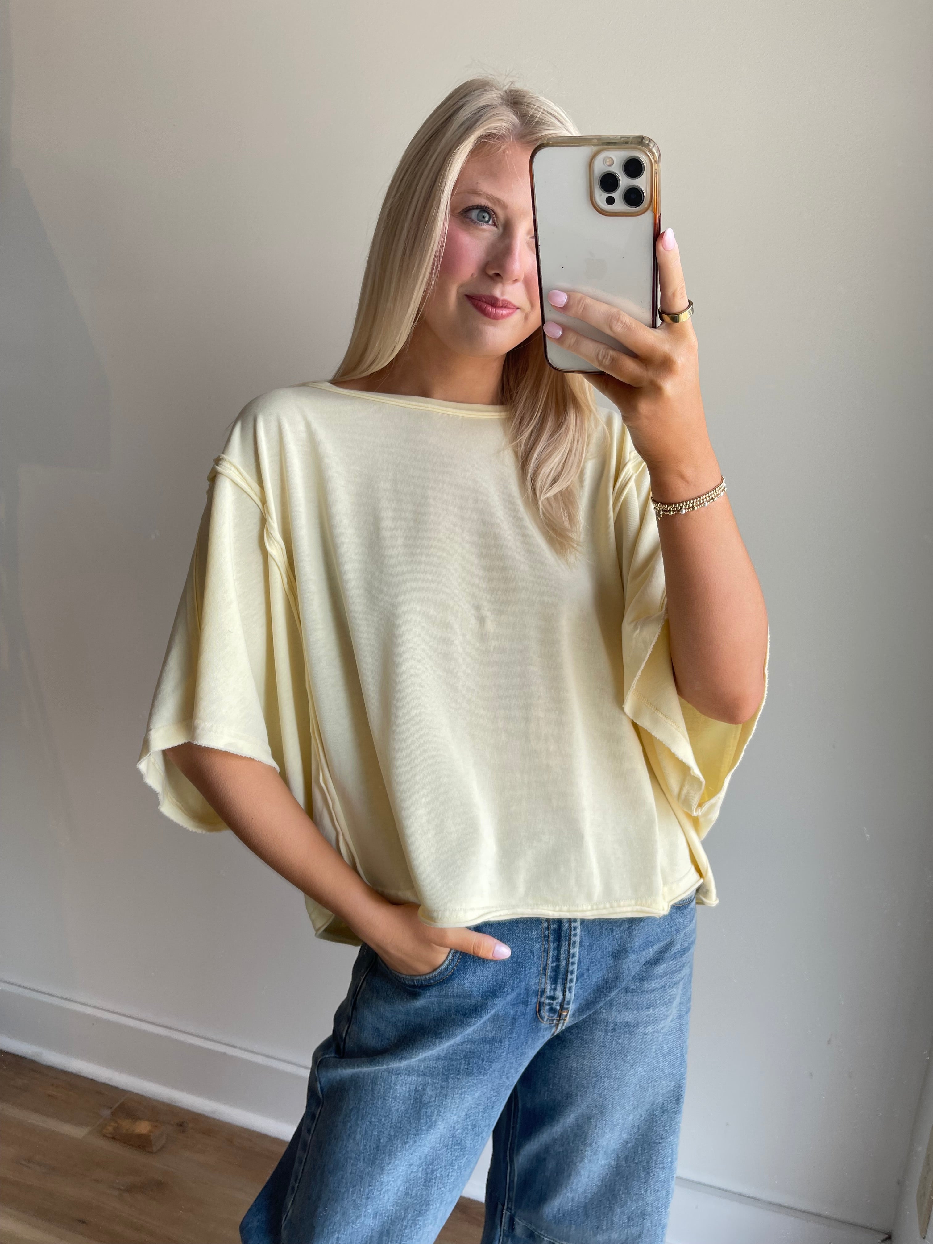 Collins Oversized Top
