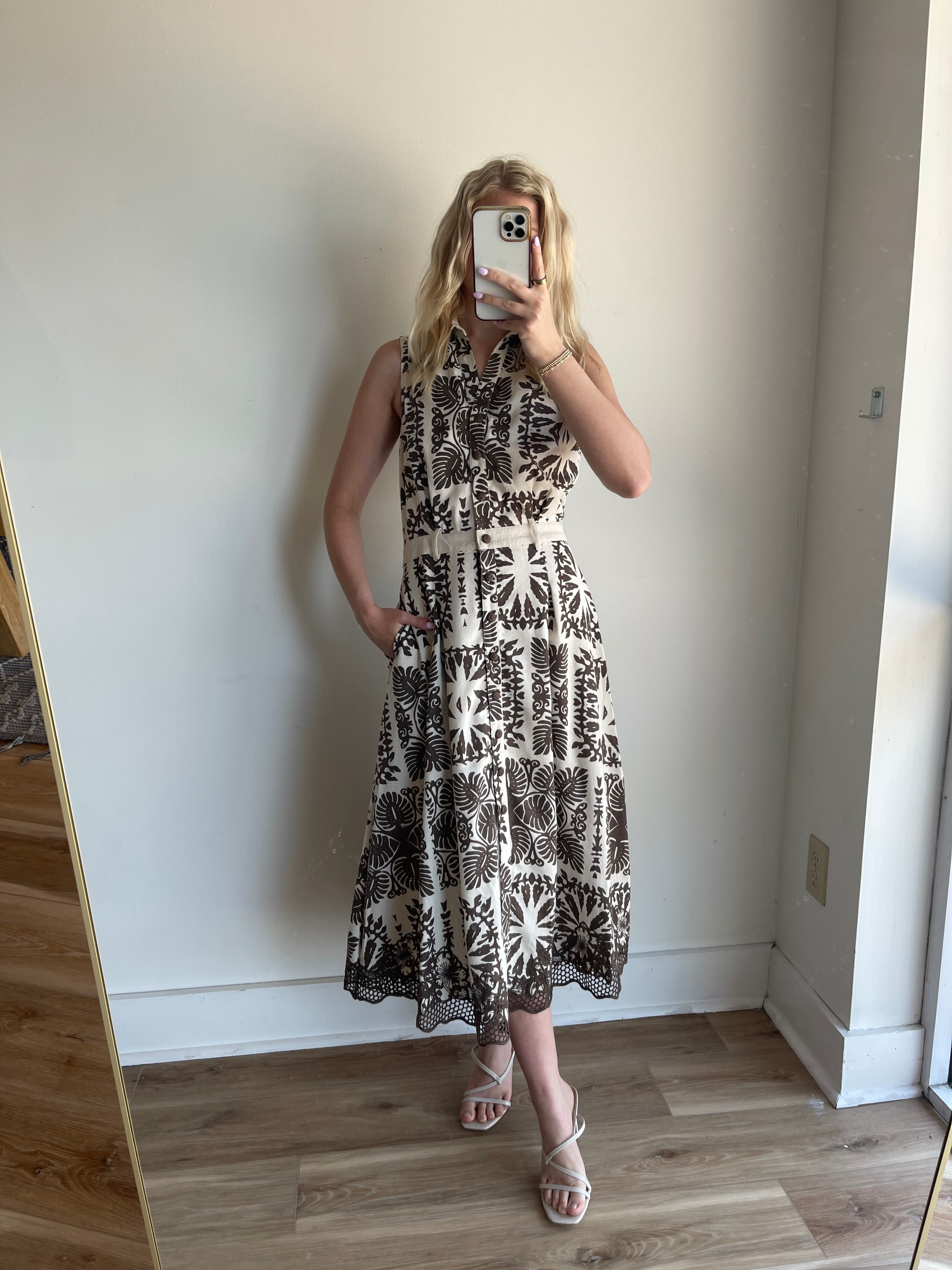 Lexi Linen Midi Dress