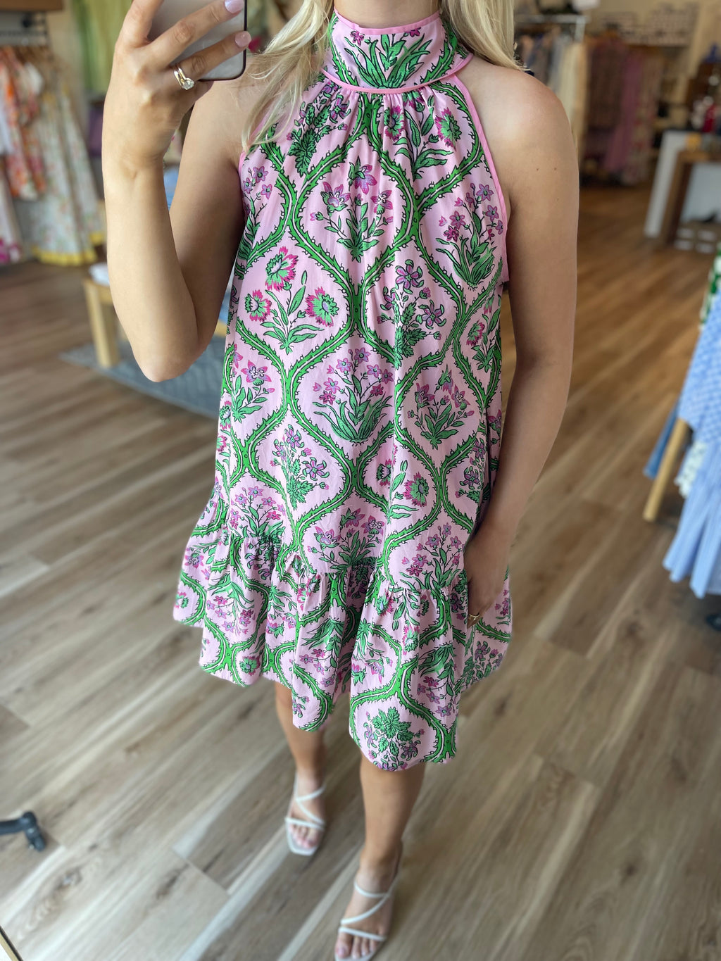 Botanical Mini Dress