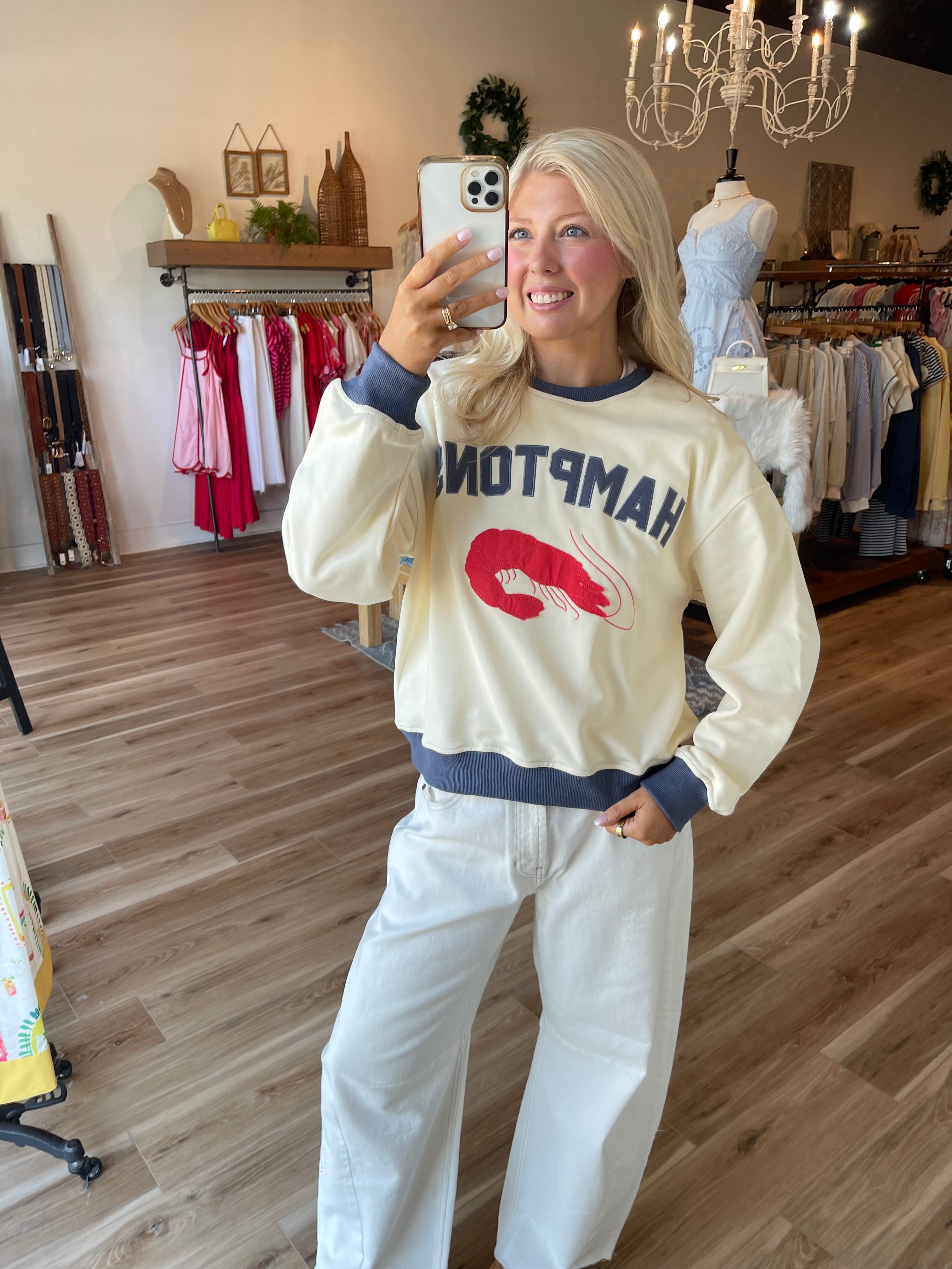 Hamptons Graphic Sweatshirt