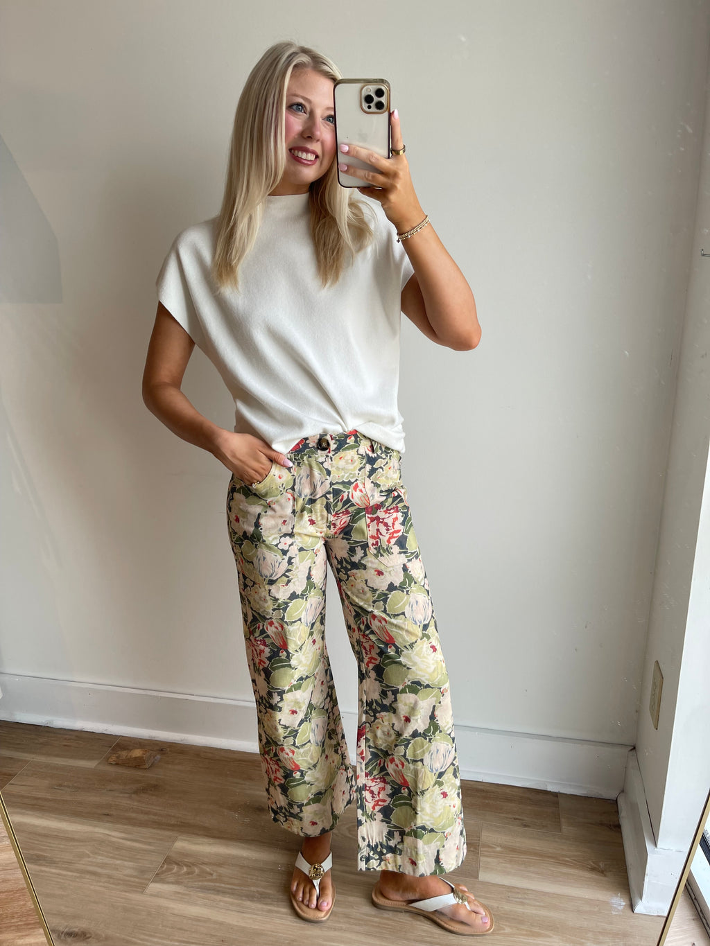 Fay Floral Pants