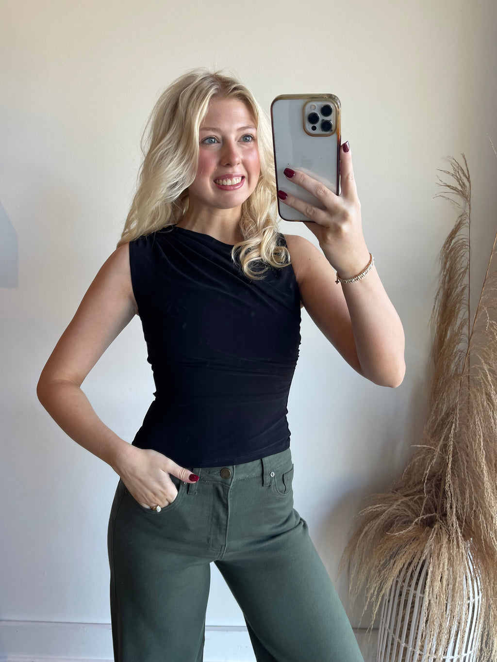 Mallory Fitted Top