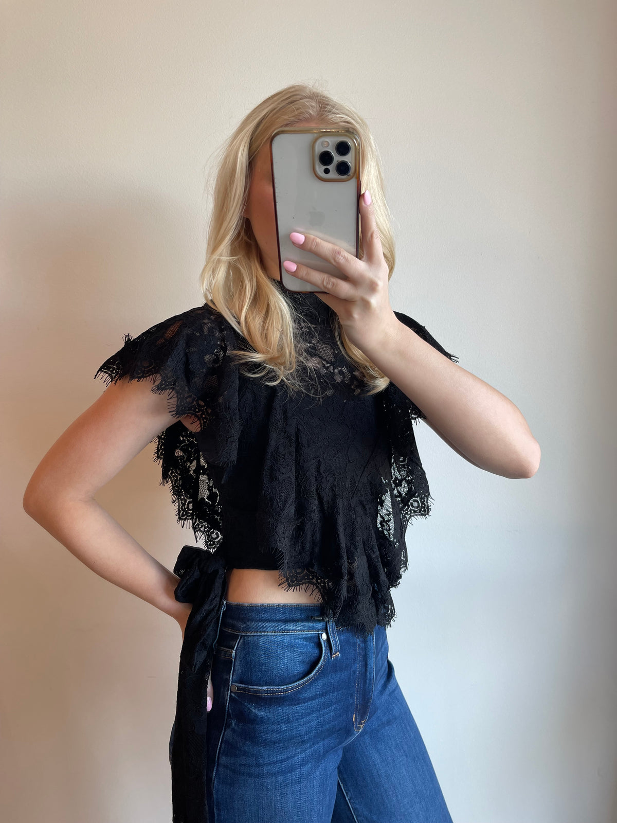 Kristen Lace Top