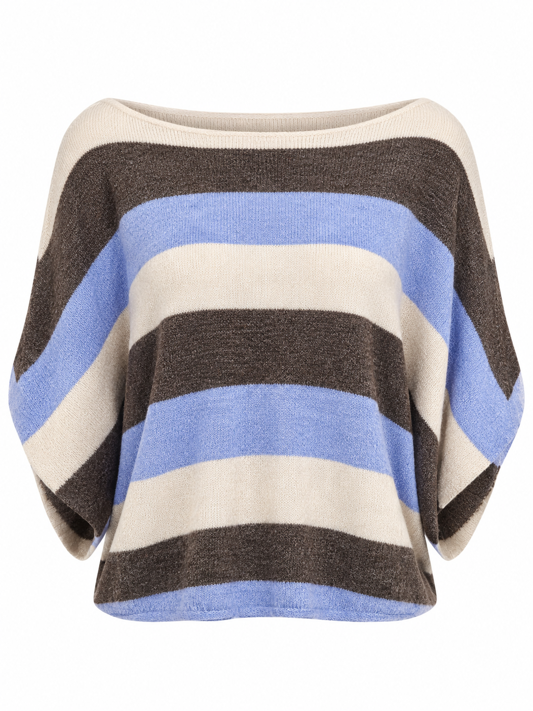 Katie Stripe Dolman Knit Top