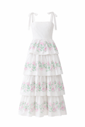 Sage Floral Maxi Dress