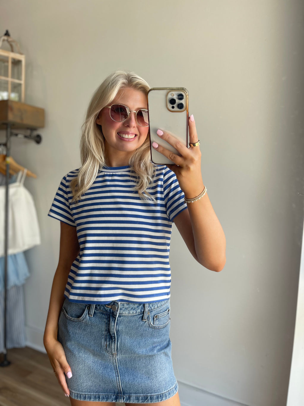 Emersyn Striped Top