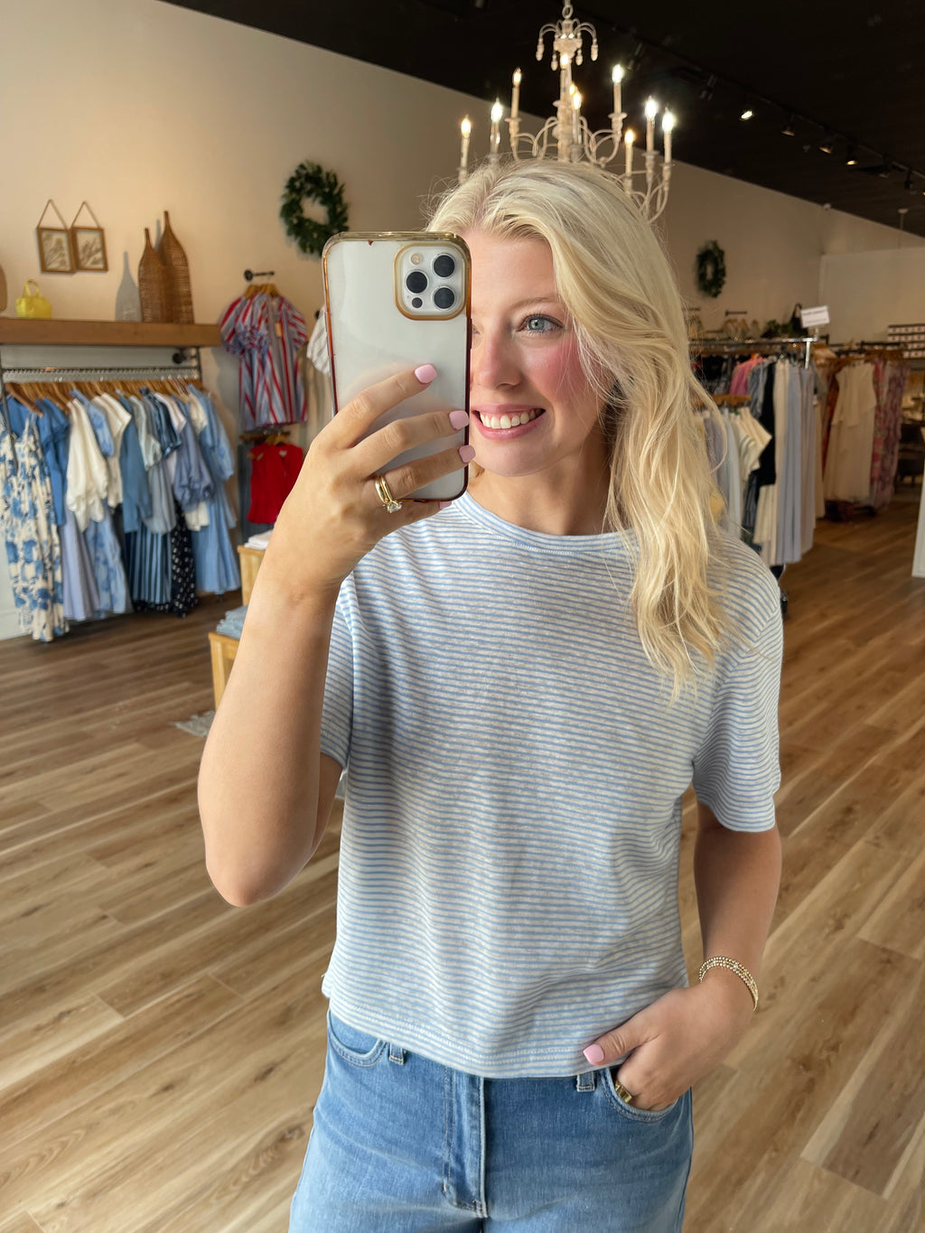 Mara Striped Top