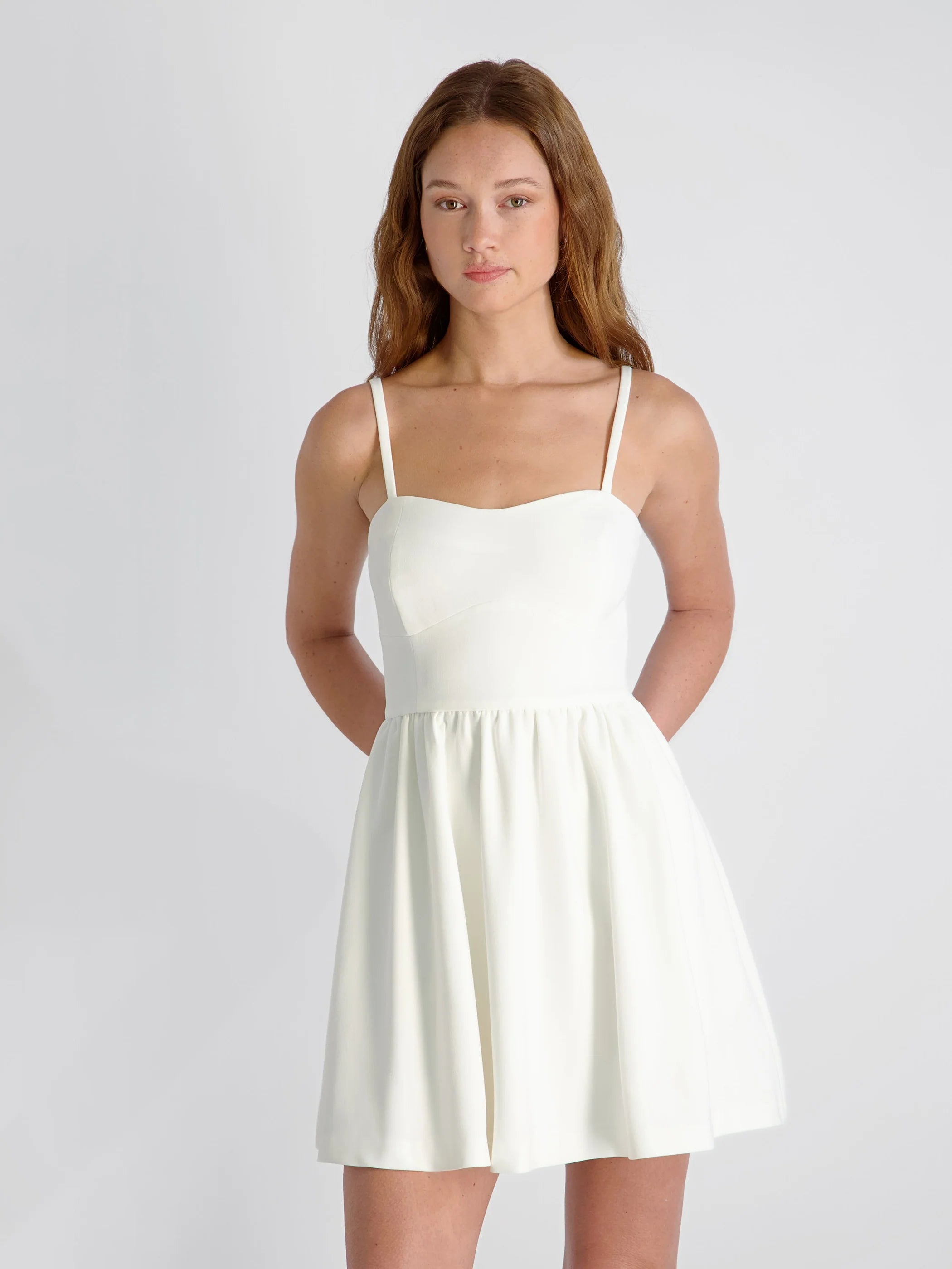 Whisper Strappy Mini Dress
