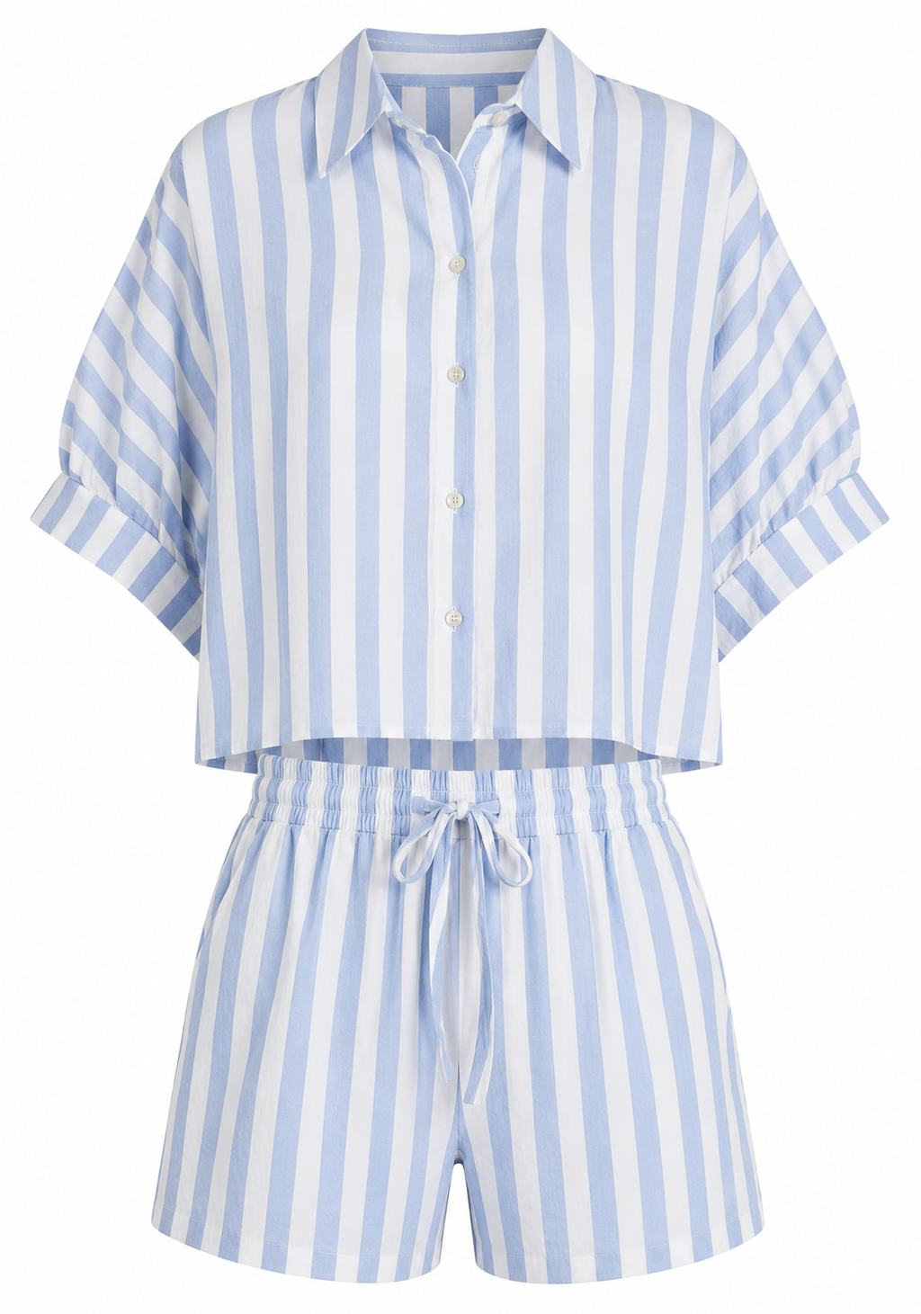 Sadie Stripe Short Set