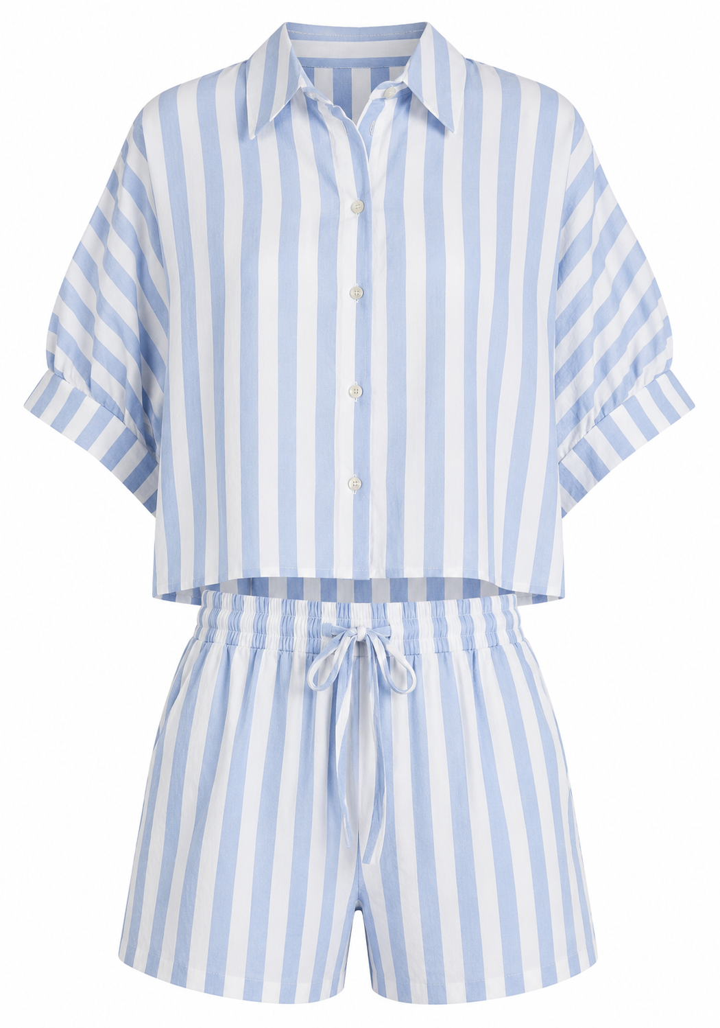 Sadie Stripe Short Set