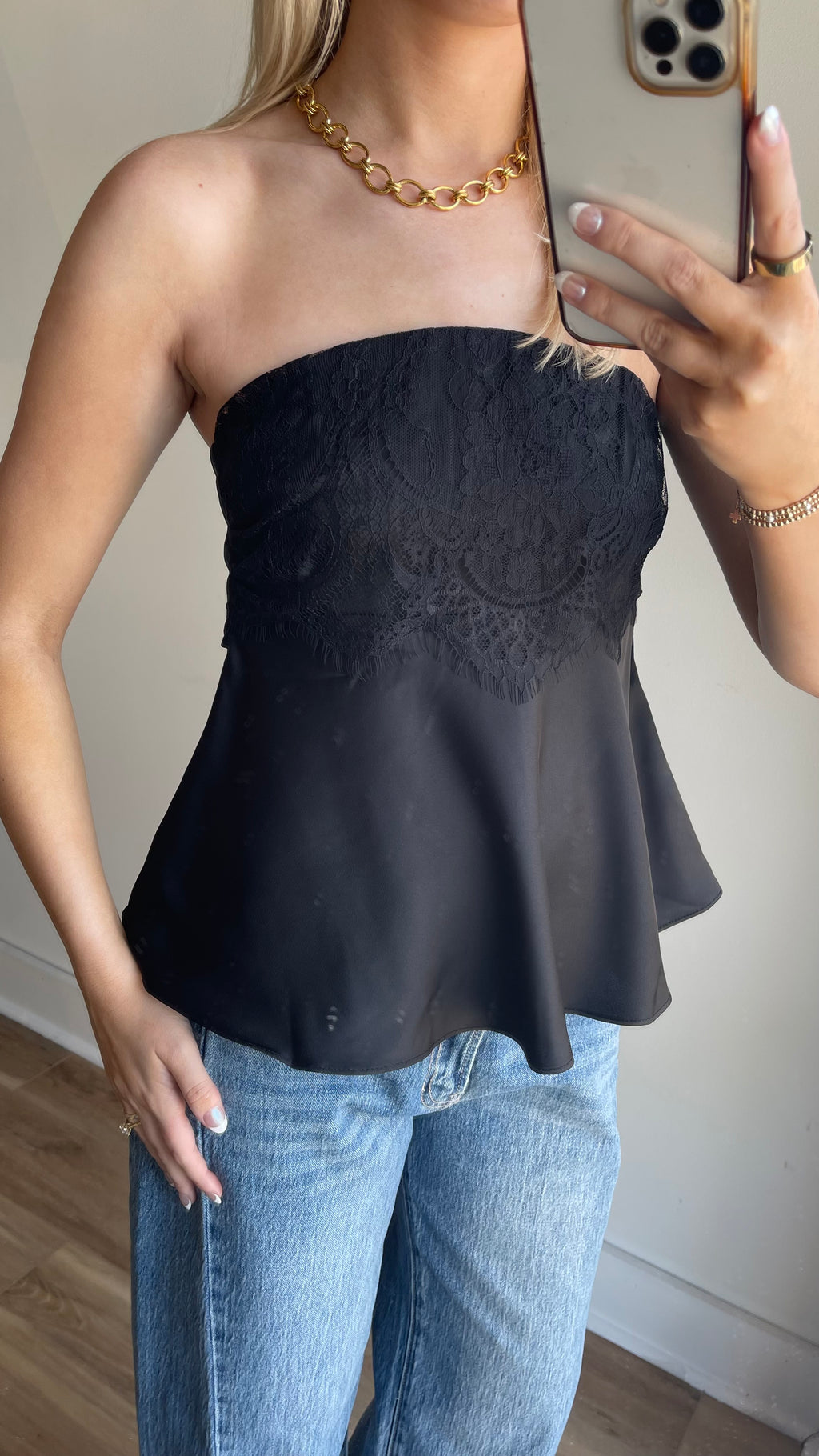 Viviana Satin Top