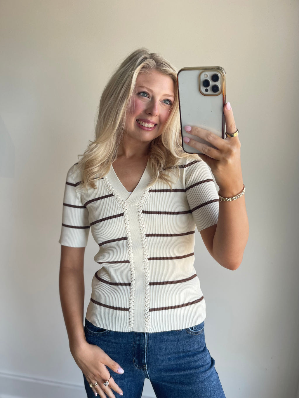 Tegan Fitted Top