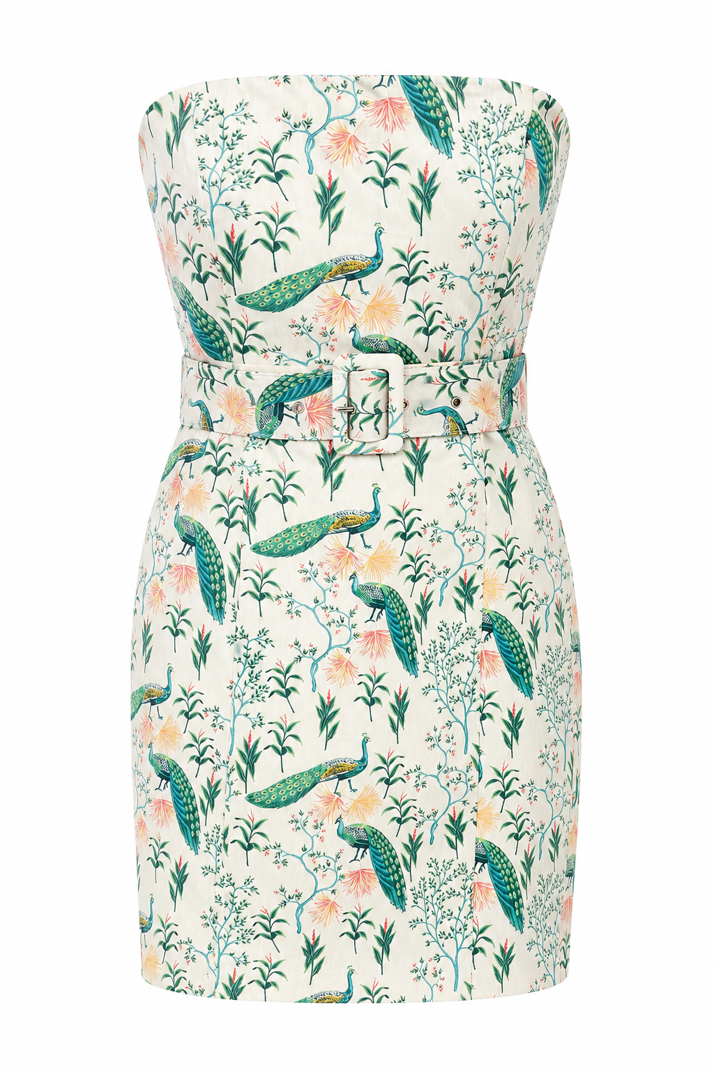 Peacock Mini Dress