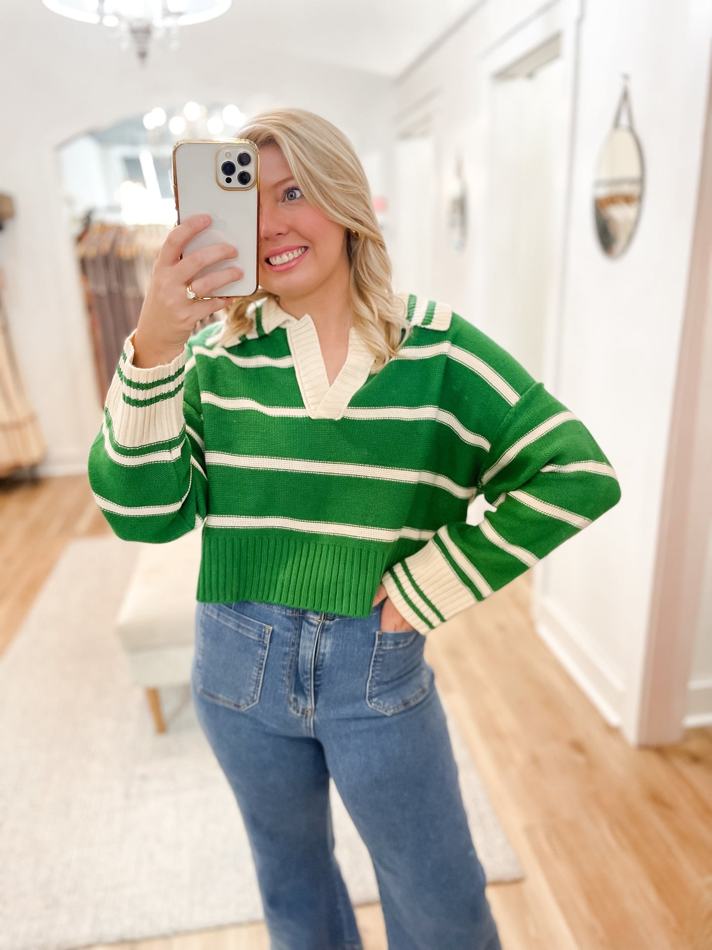 Laken Stripe Sweater