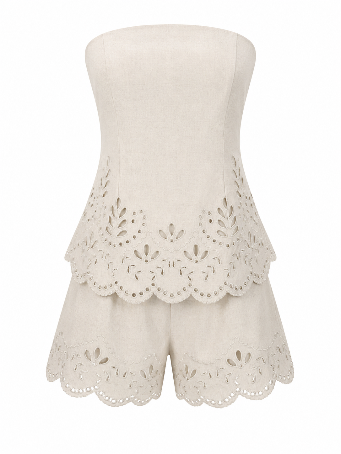Lara Embroidered Short Set