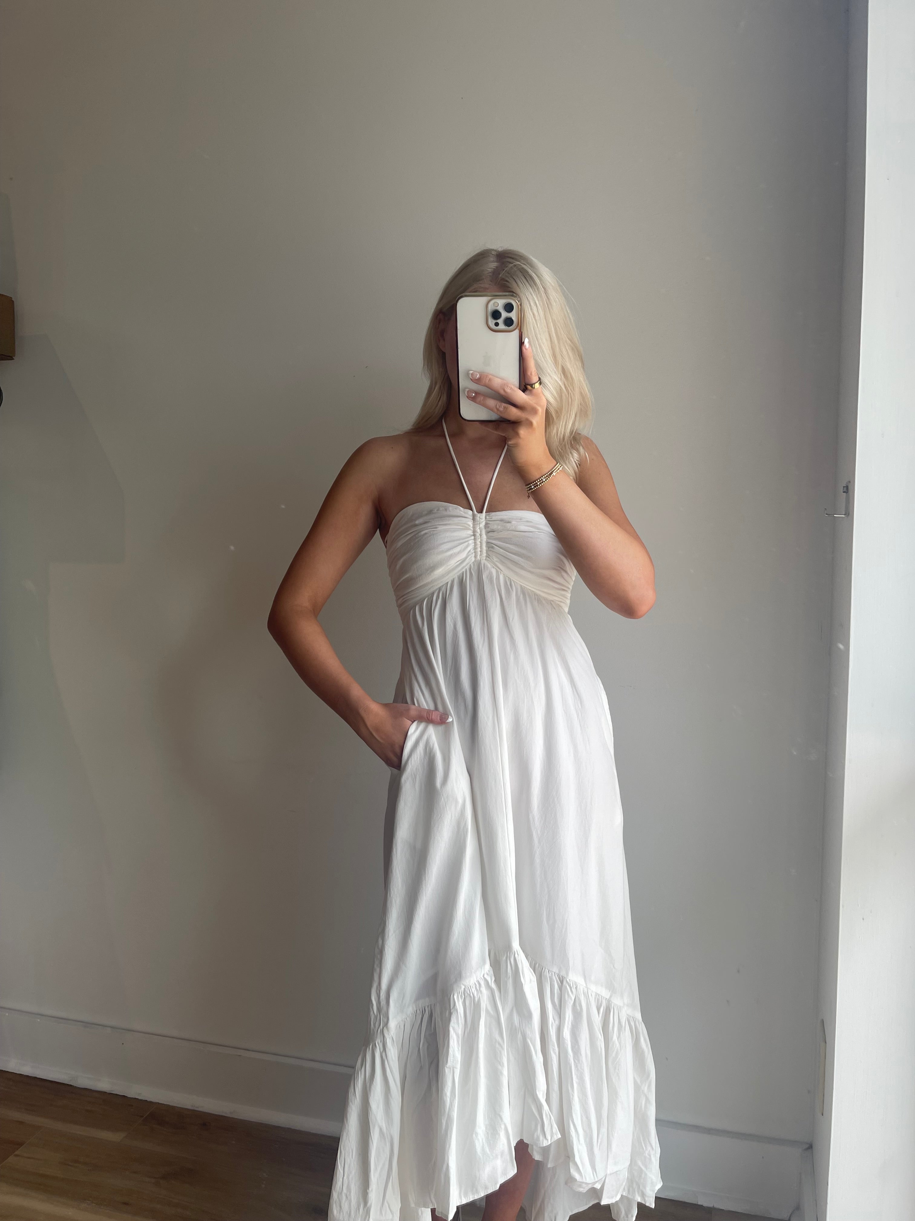 Pyper Halter Midi Dress