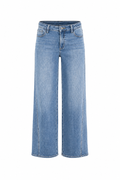 Seamed Wide Leg Jeans