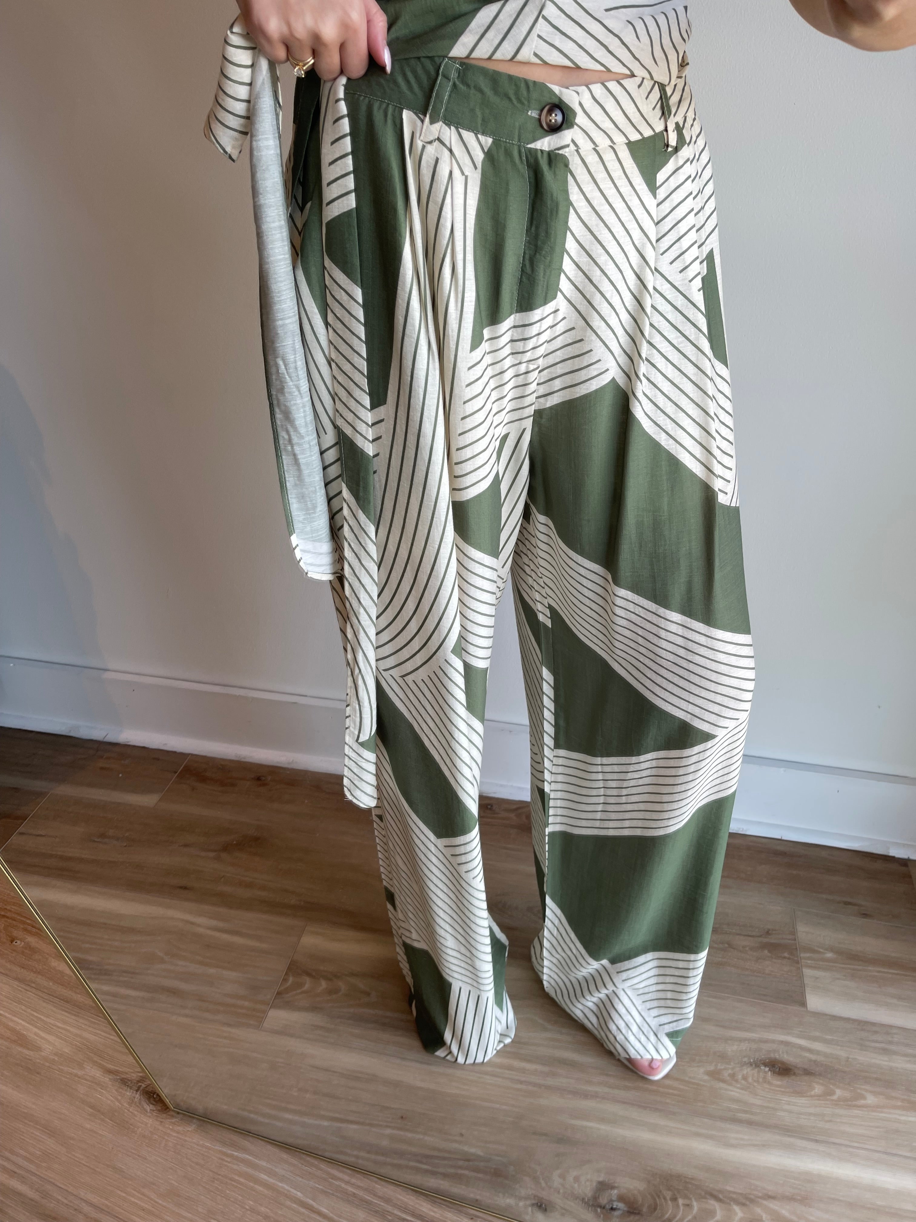 Mahaley Printed Pants