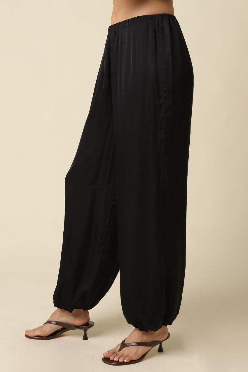 Jodi Satin Bubble Pants