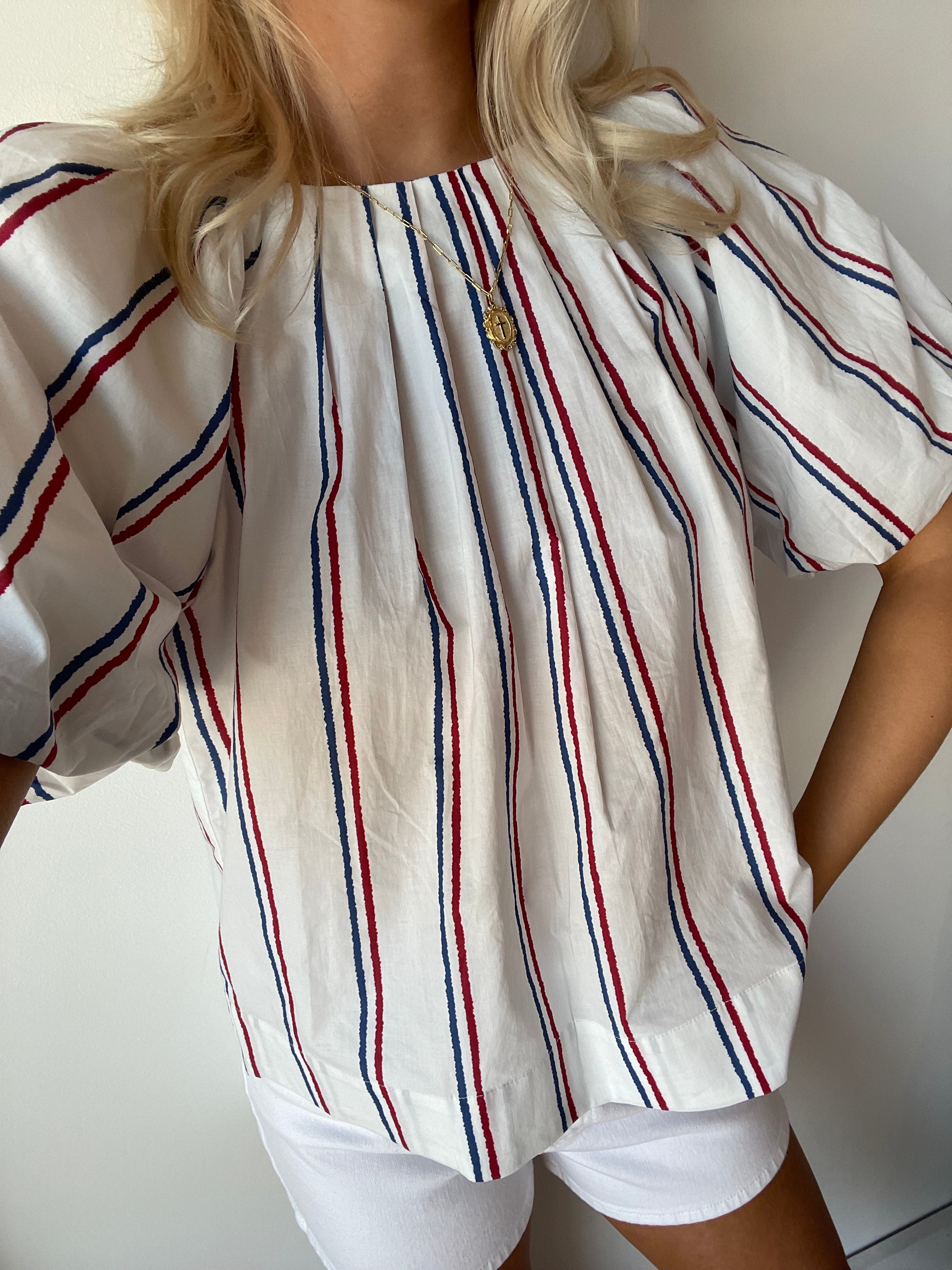 Ruby Striped Top