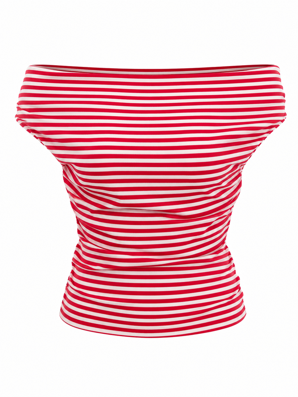 Stripe Off Shoulder Top