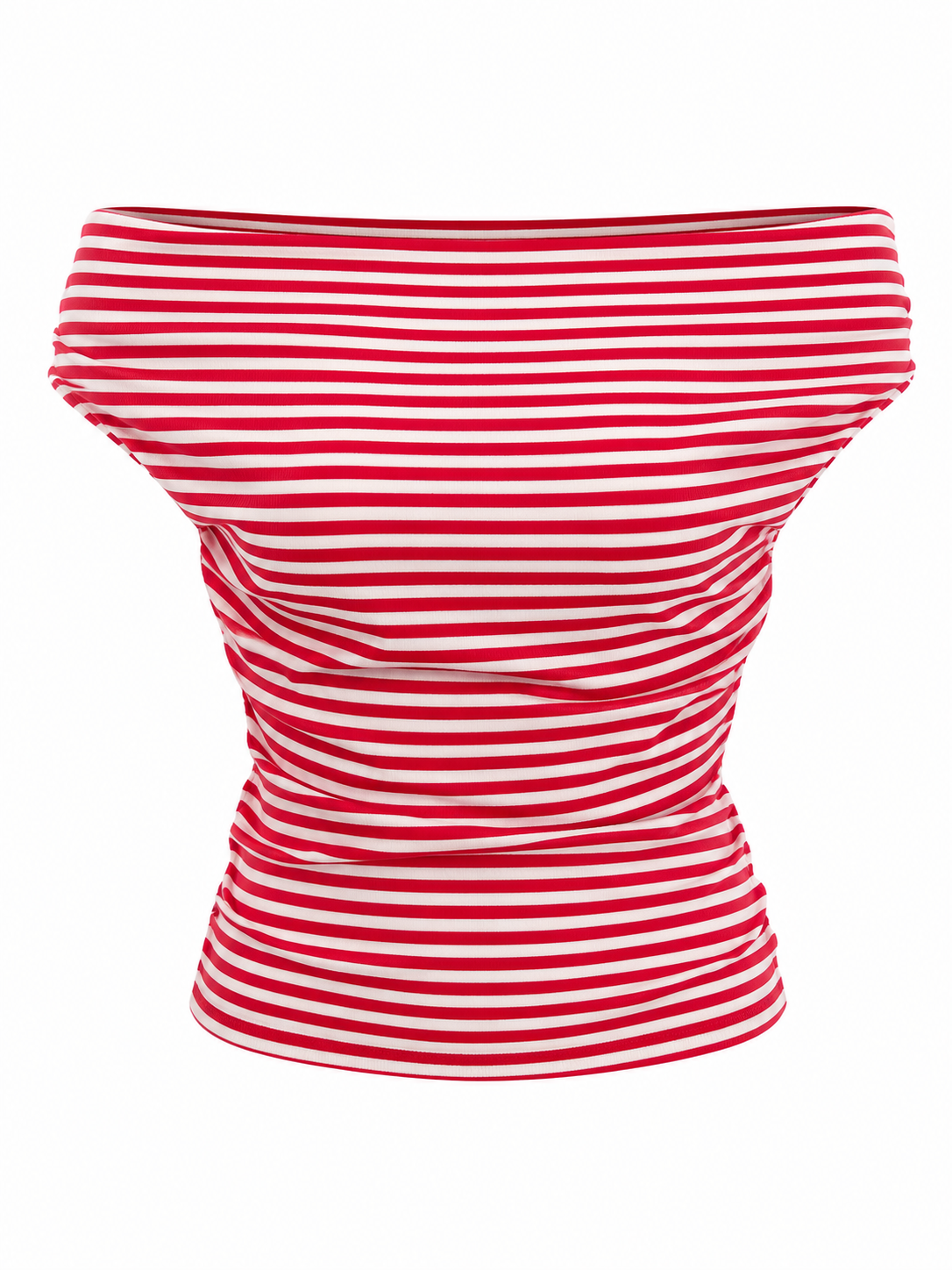 Stripe Off Shoulder Top