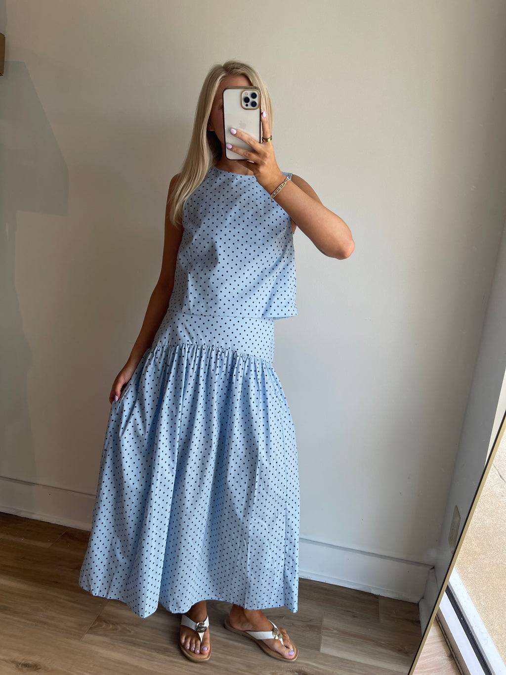 Karina Polka Dot Skirt
