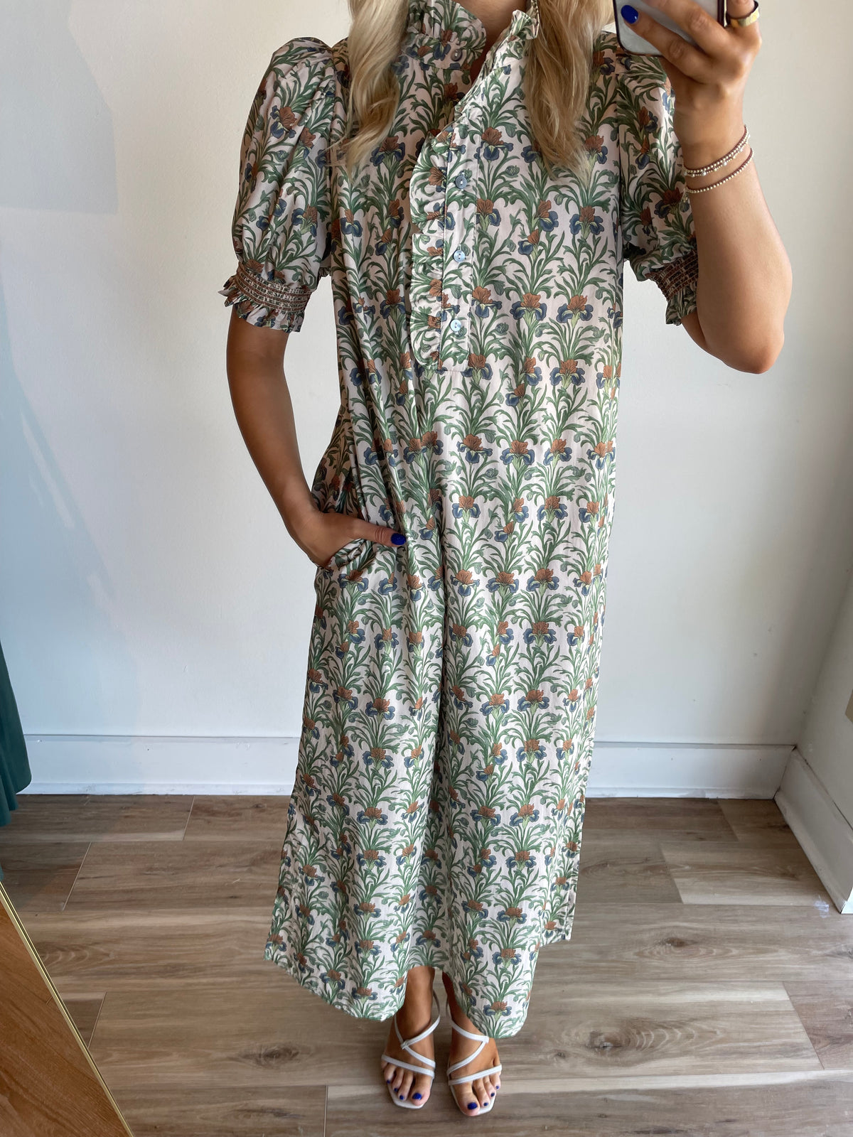 Iris Floral Maxi Dress