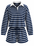 Libby Stripe Short Set