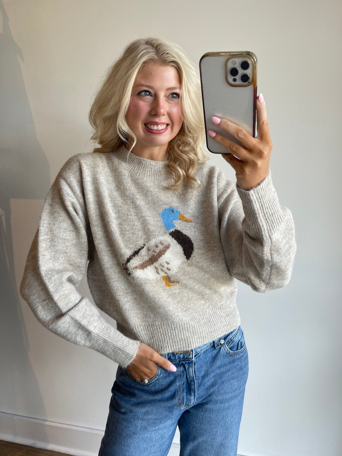 Duck Pullover Sweater
