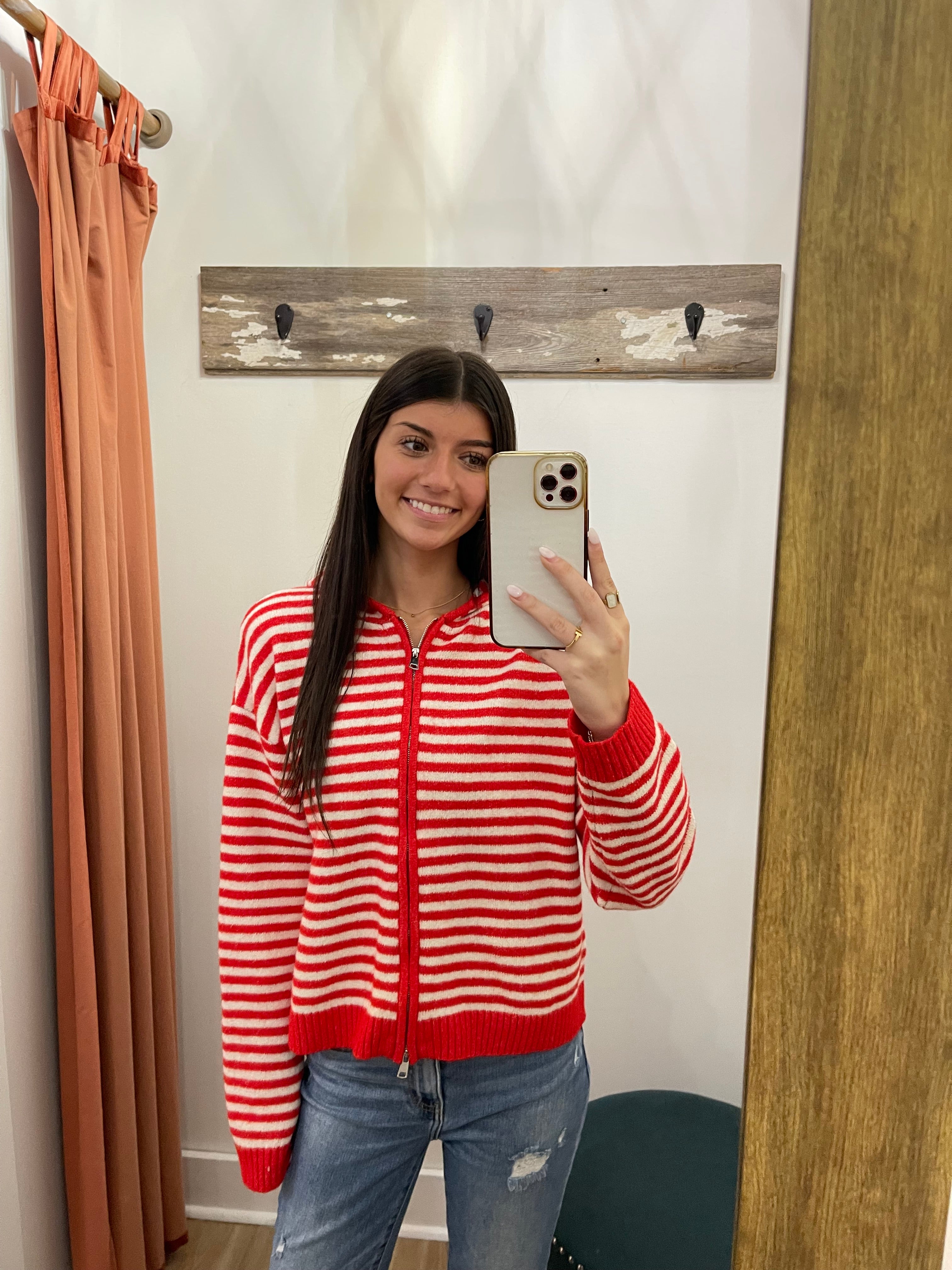 Baxley Striped Hoodie