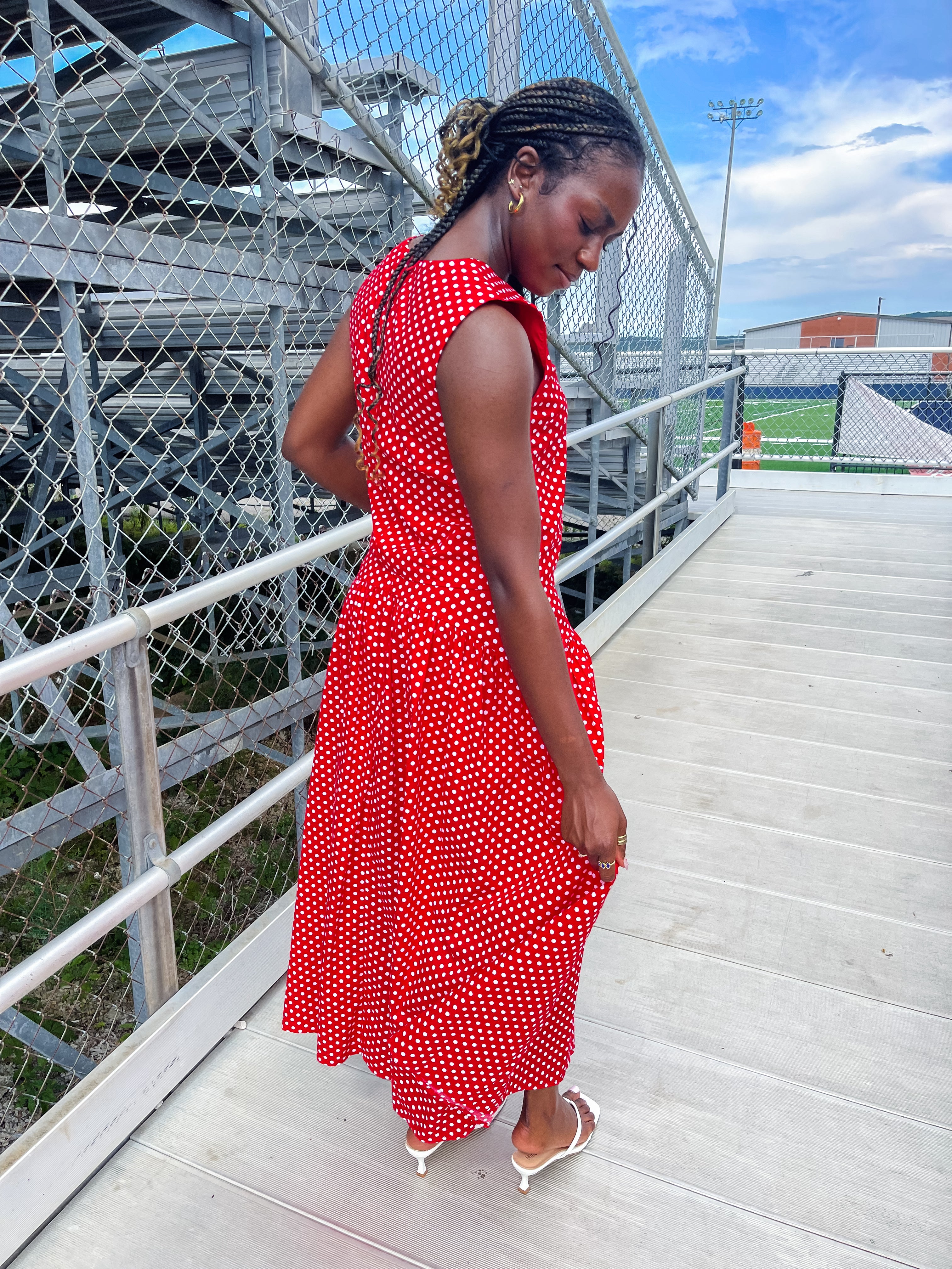 Karina Polka Dot Skirt