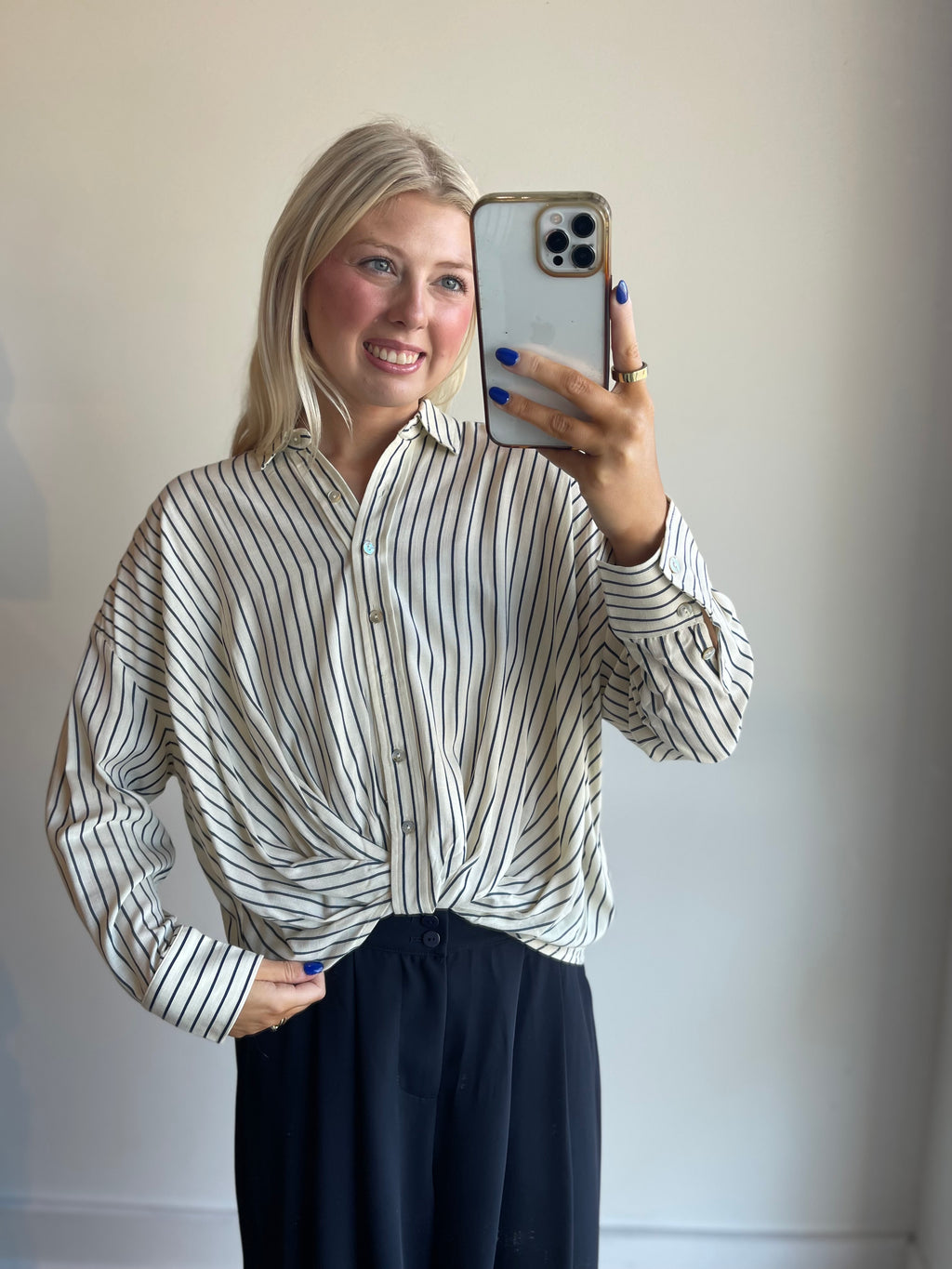 Jenna Striped Top