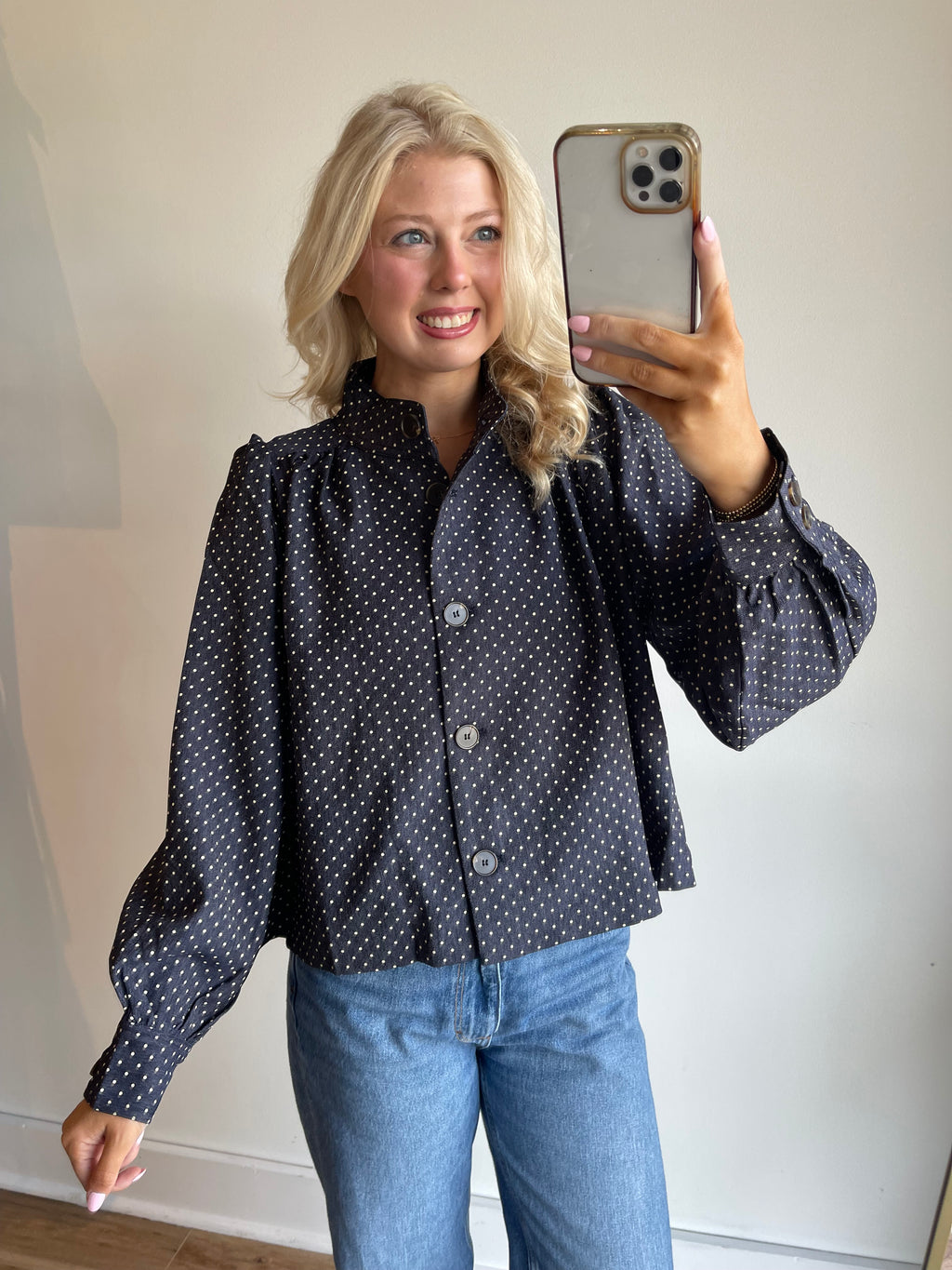 Letti Polk-A-Dot Jacket