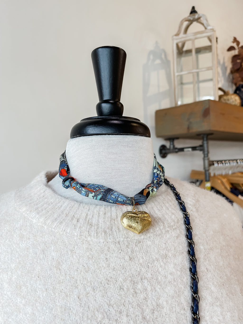Drift Scarf Necklace