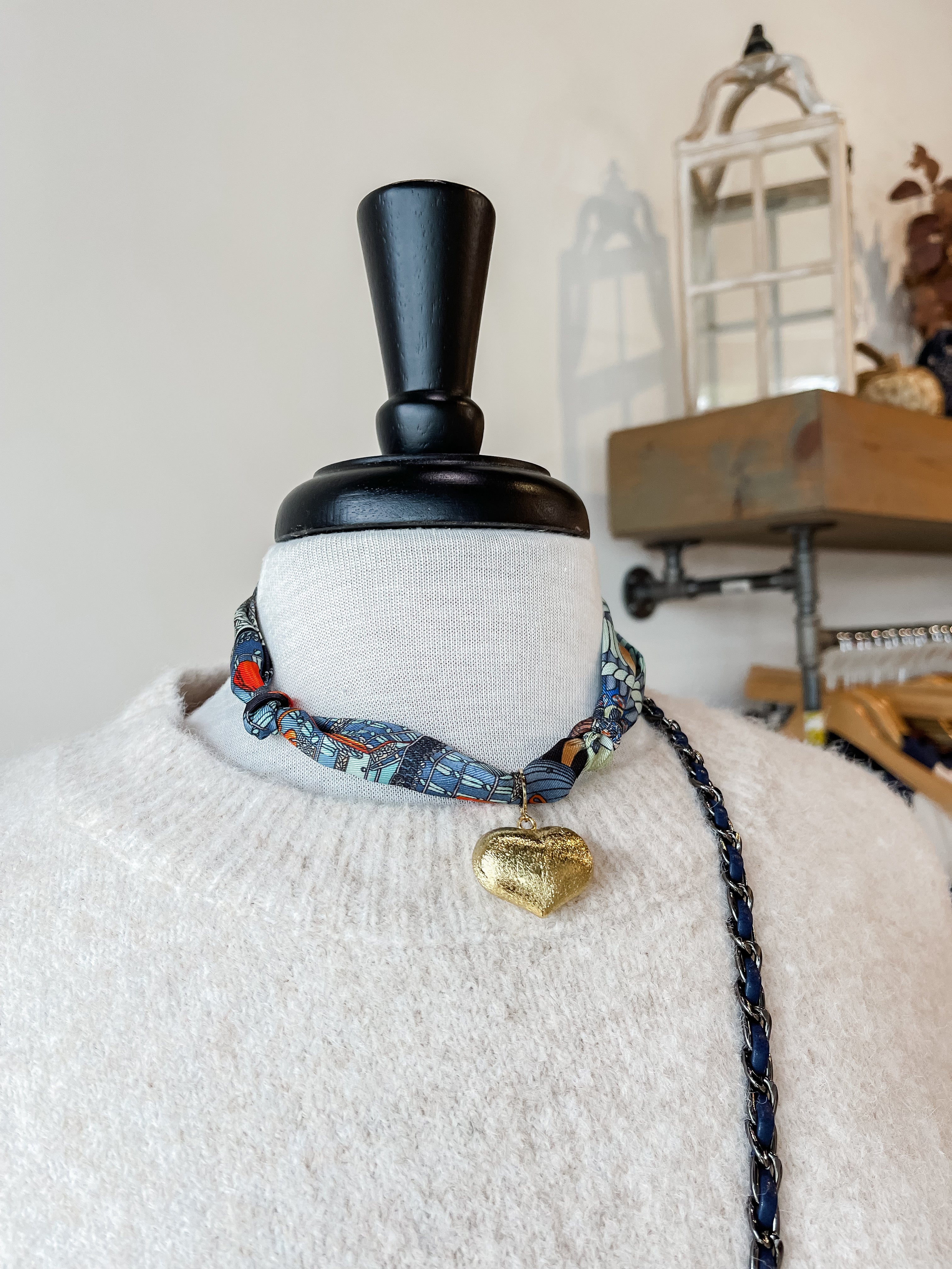 Drift Scarf Necklace
