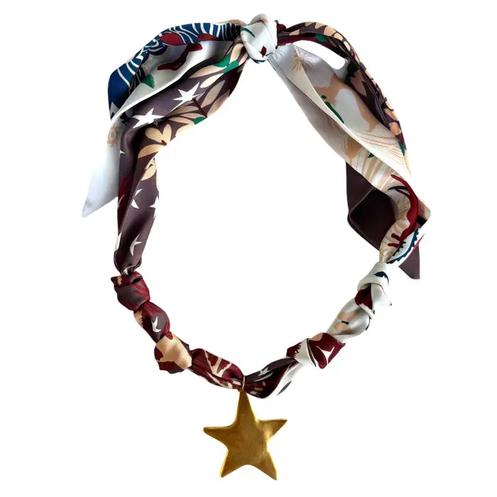 Marigold Scarf Necklace