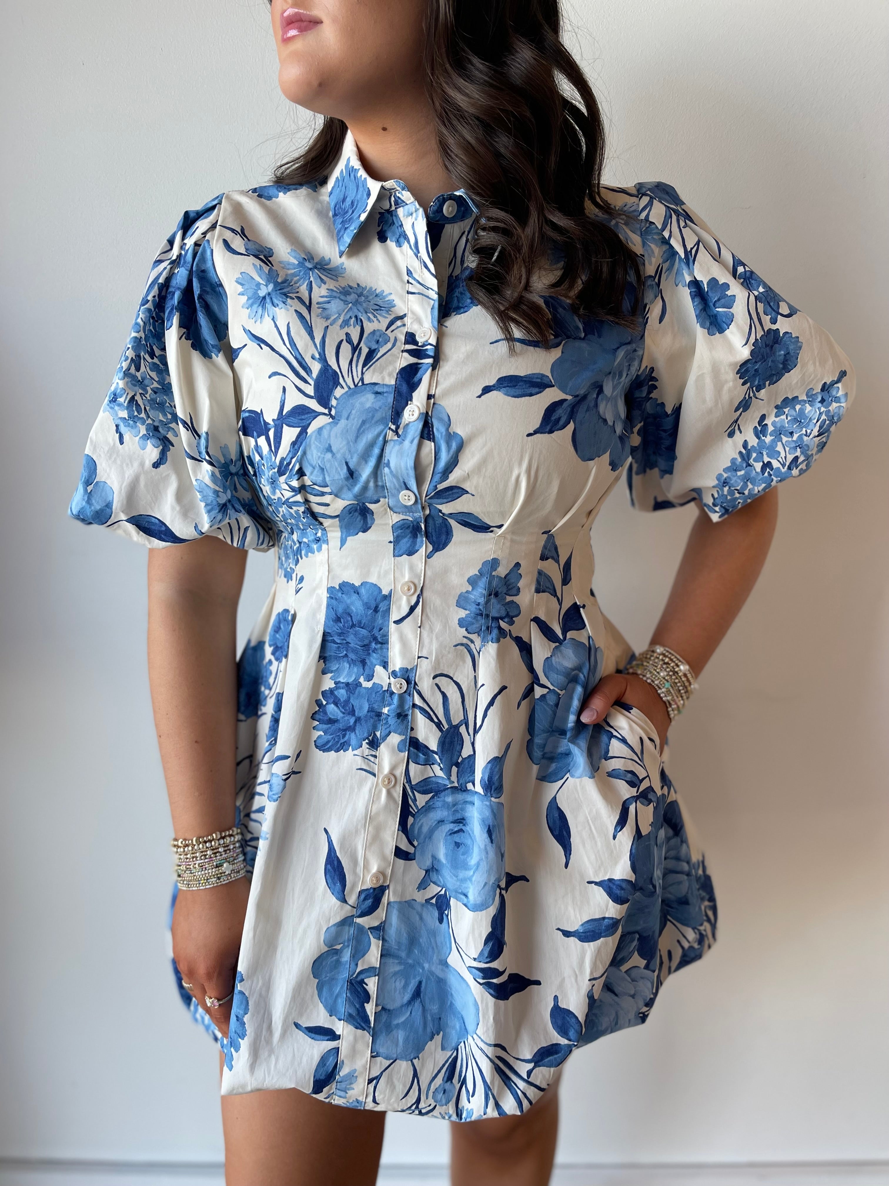 Tess Floral Bubble Dress