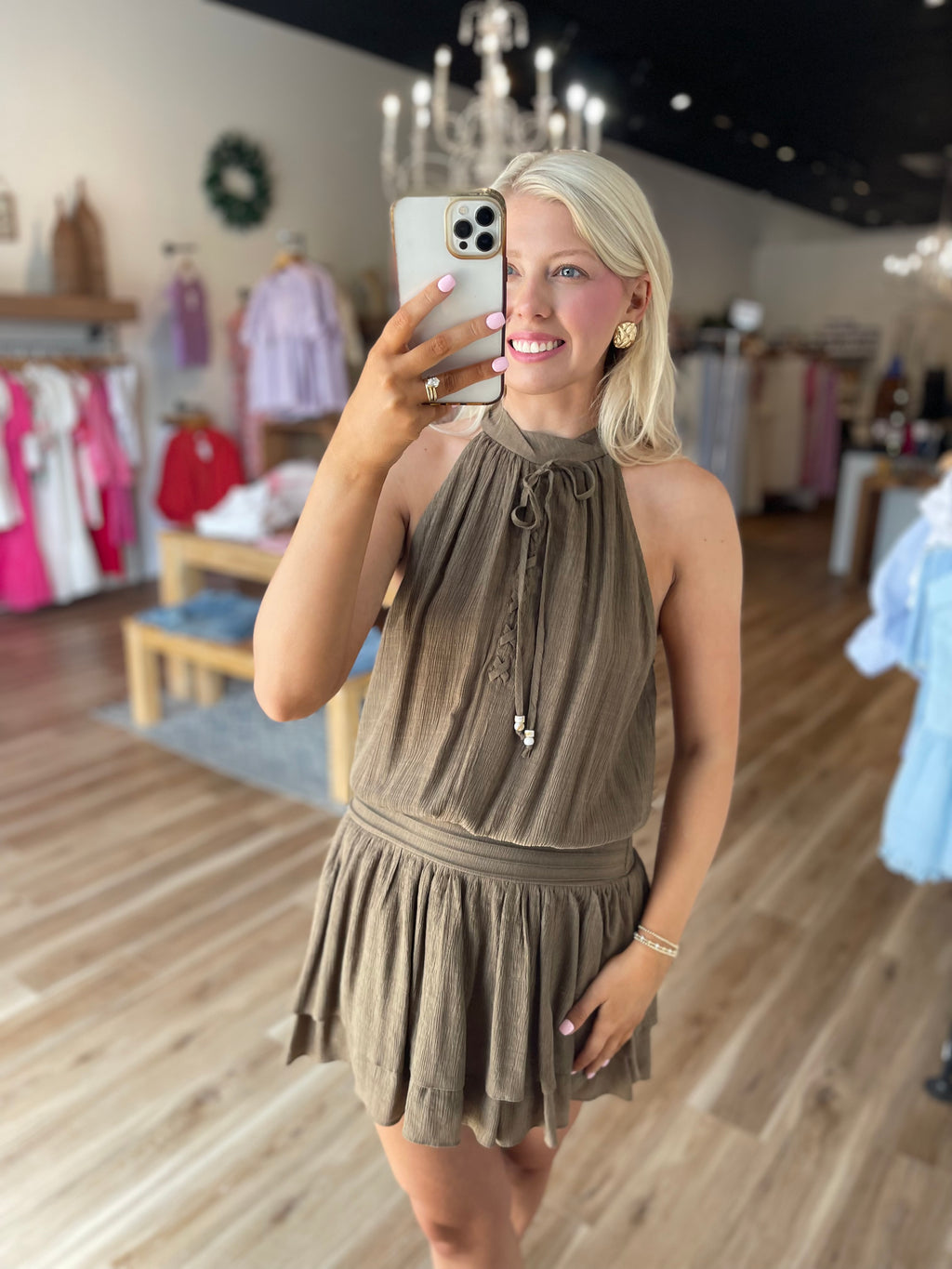 Charlie Halter Dress